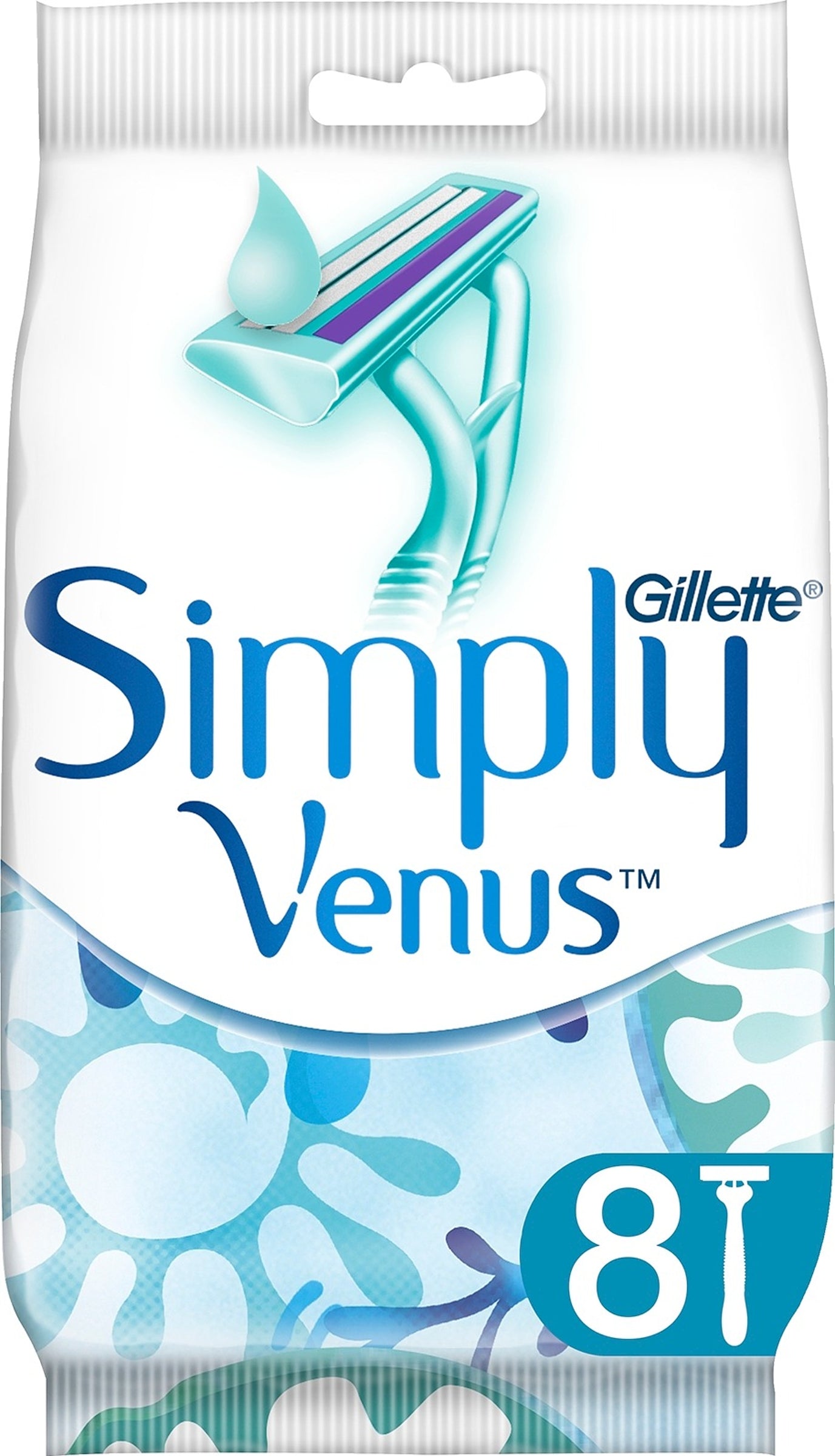 Gillette Venus varsiterä 8kpl simply 2