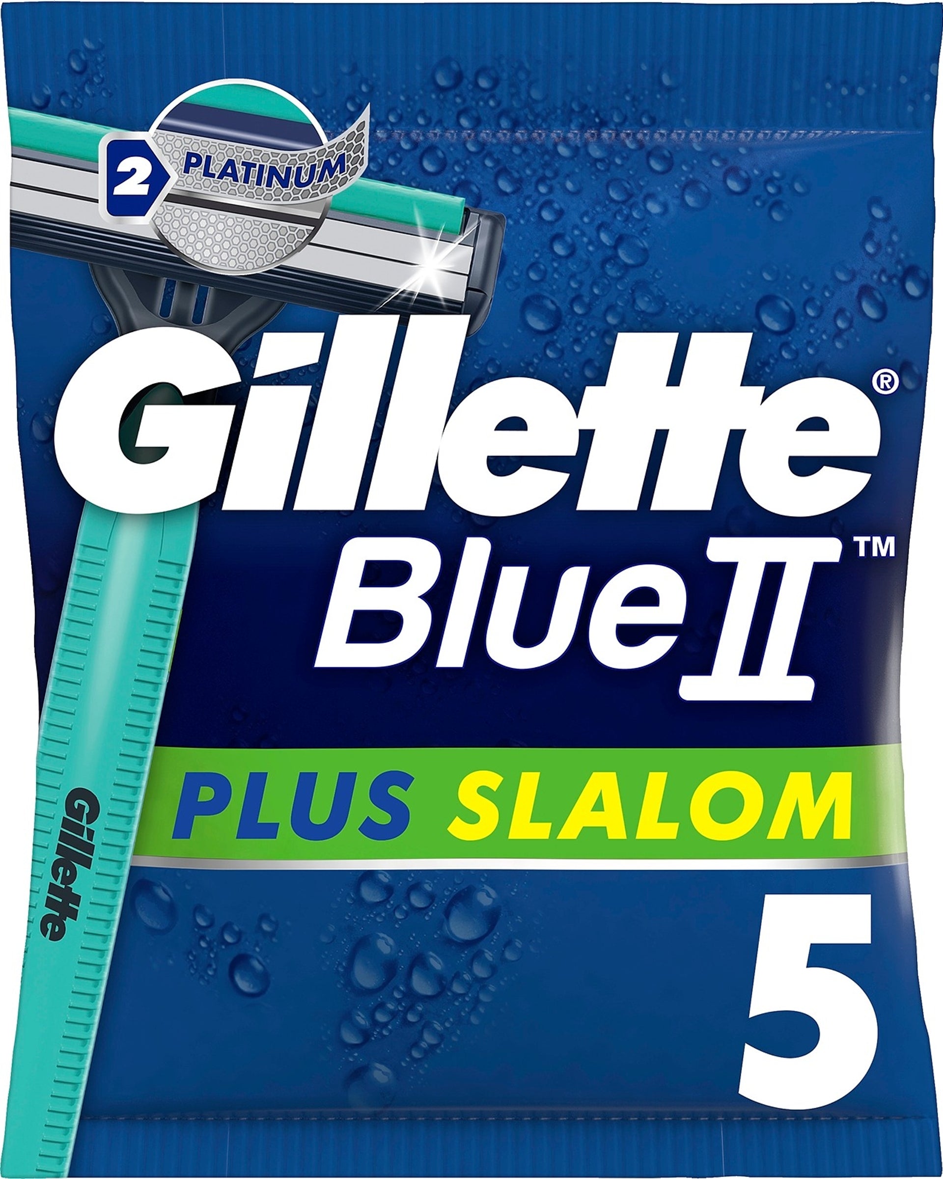 Gillette varsiterä 5kpl BlueII Plus Slal