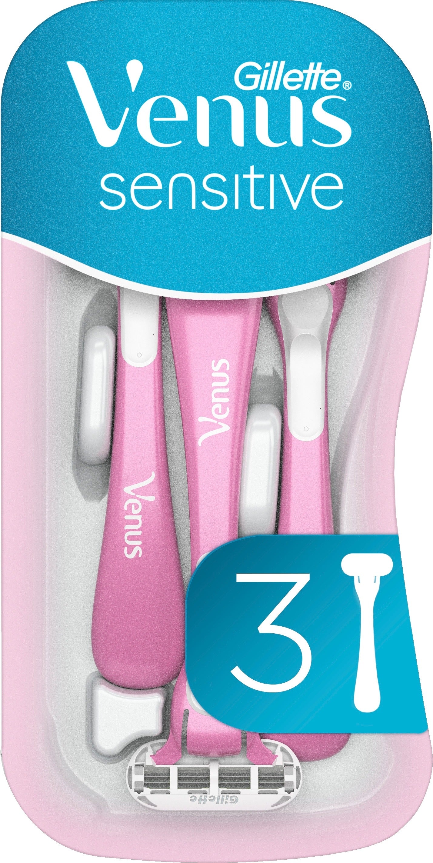 Gillette Venus varsiterä 3kpl Sensitive