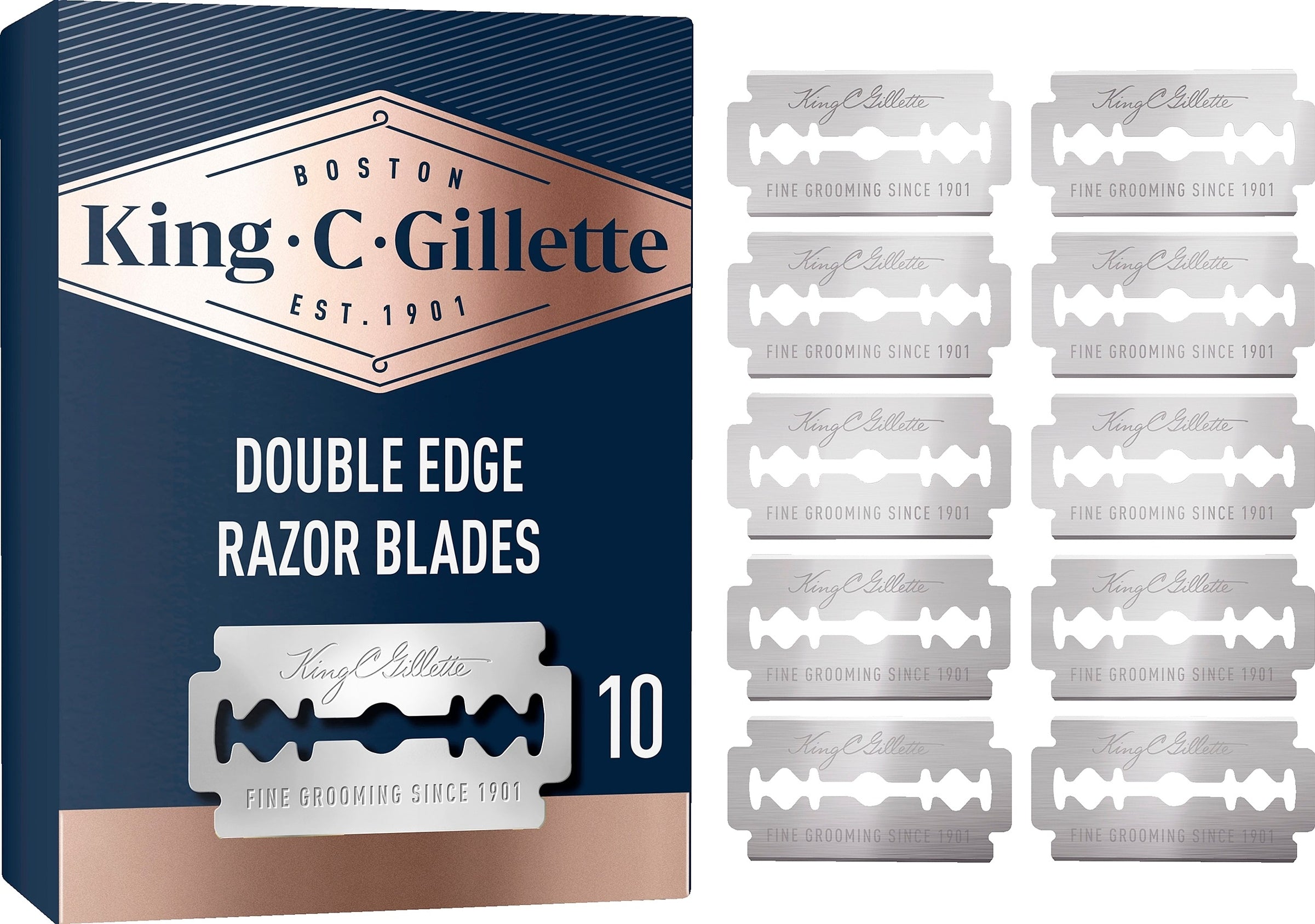 King C. Gillette Double Edge terät 10kpl