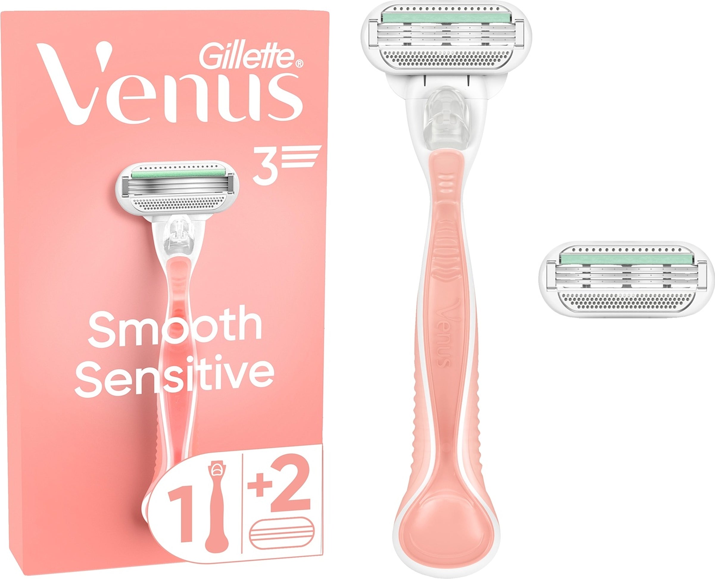 Gillette Venus Smooth Sensit. höylä+terä