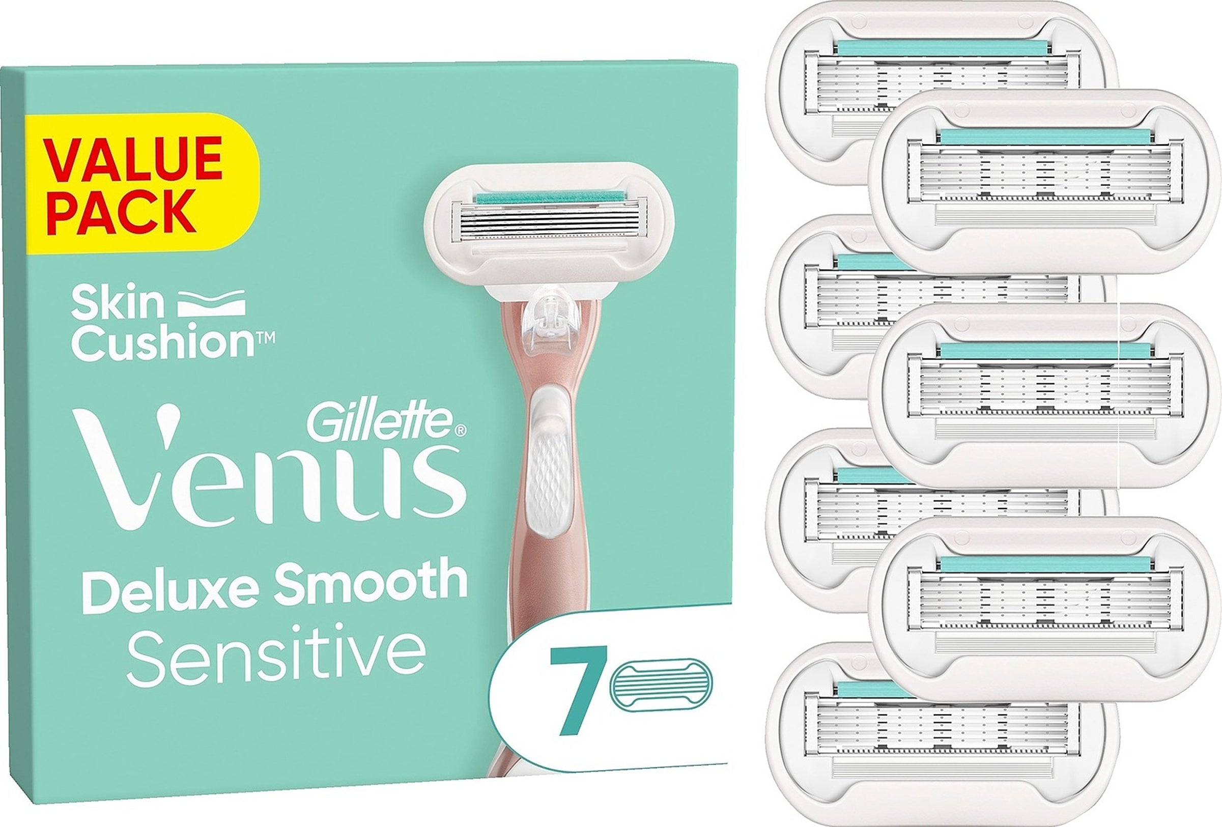 Gillette Venus Deluxe Sensitive 7 terää