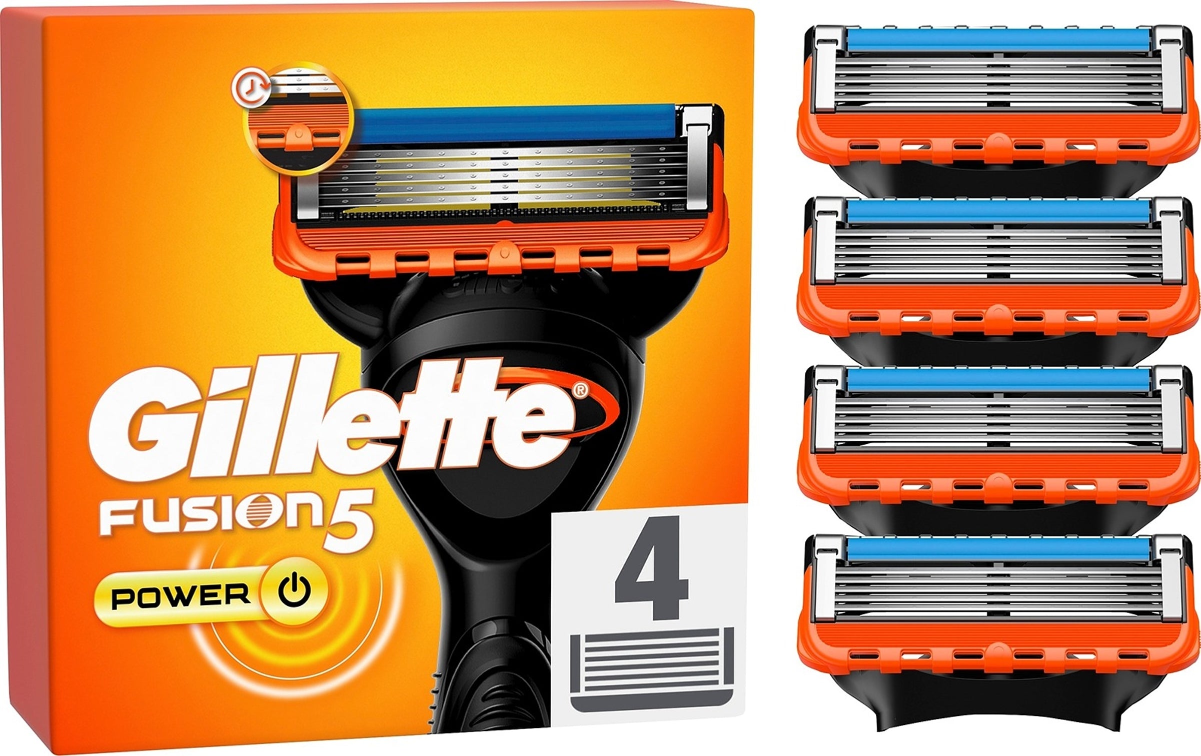 Gillette Fusion5 Power terä 4kpl