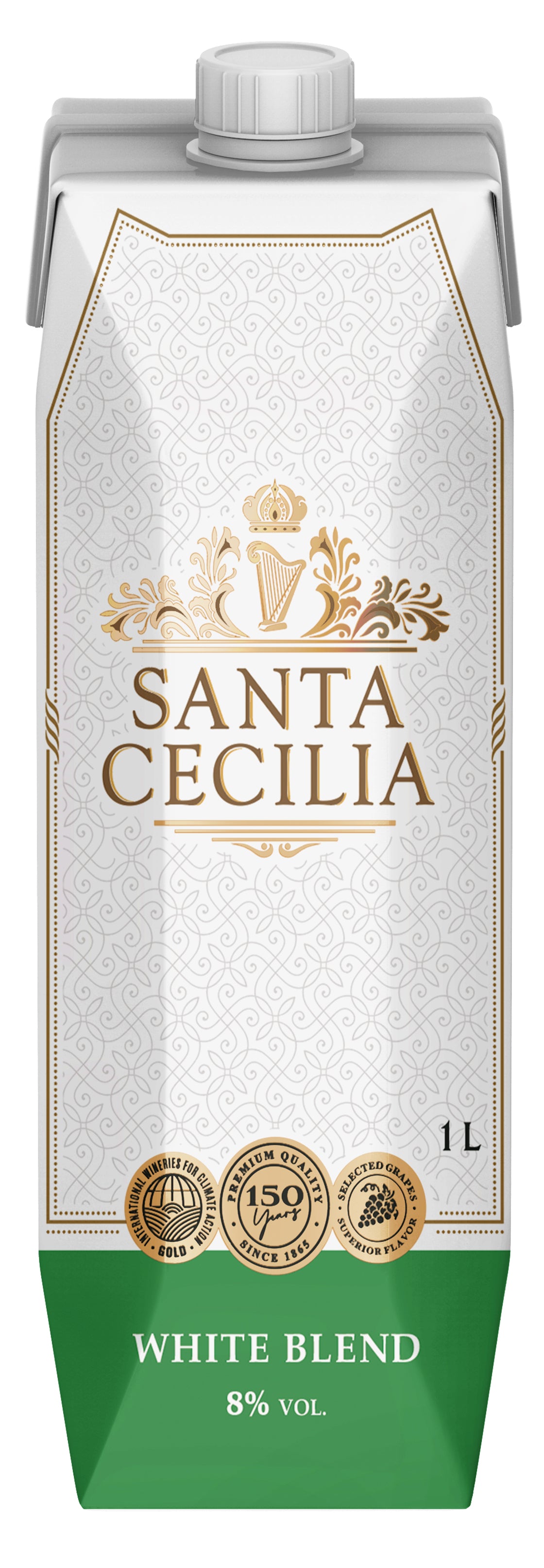 Santa Cecilia White Blend til-% 1L tetra