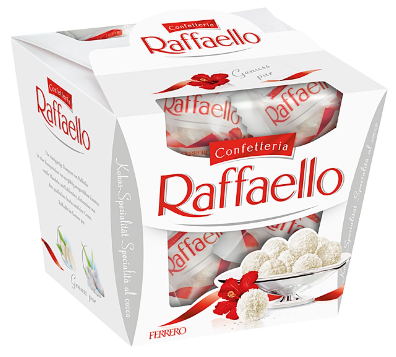 Ferrero Raffaello rapea kookoskonvehti – sisällä kokonainen manteli 15kpl/150g