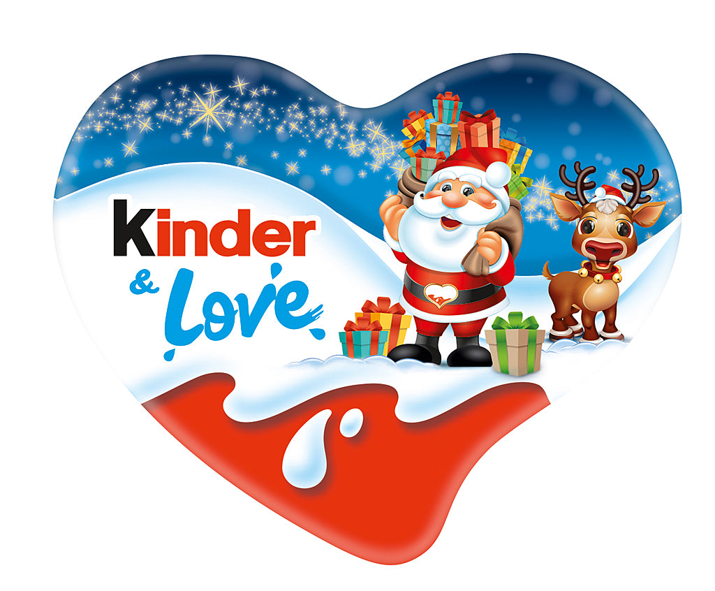Kinder & Love Suklaasydän 37g Joulu