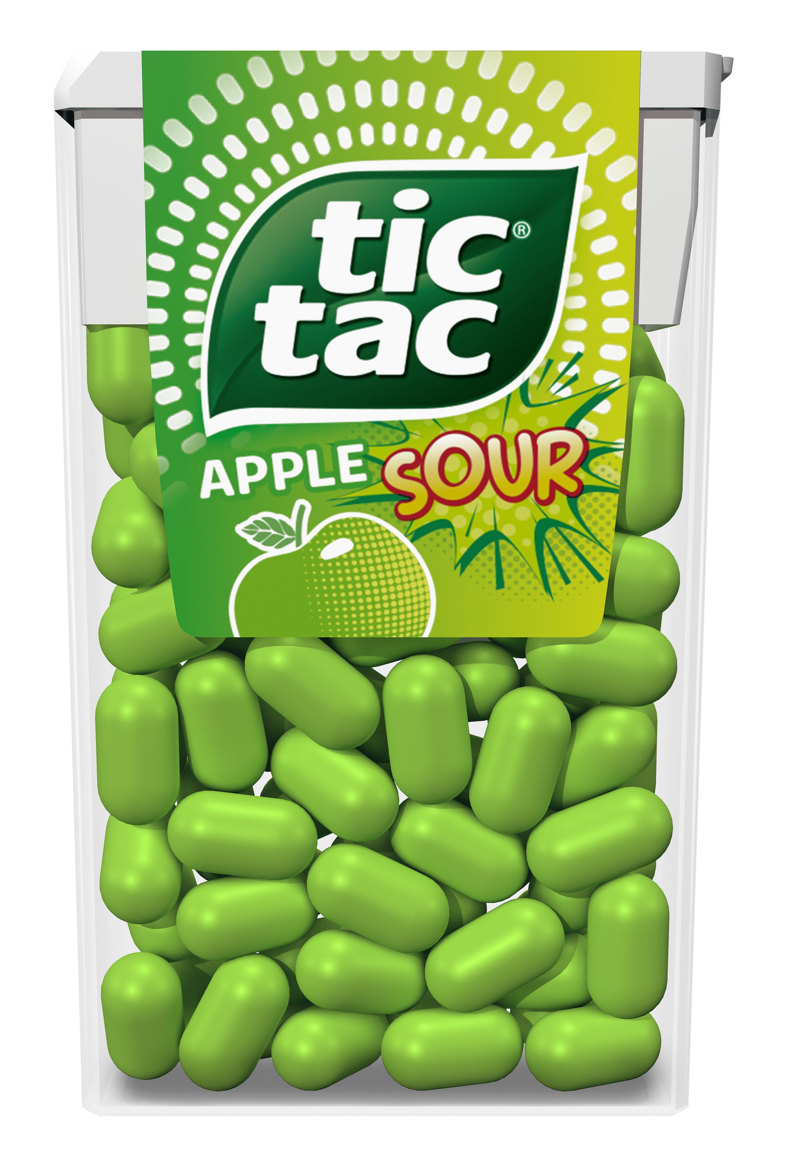 Tic Tac Apple tasting sour drops 54g