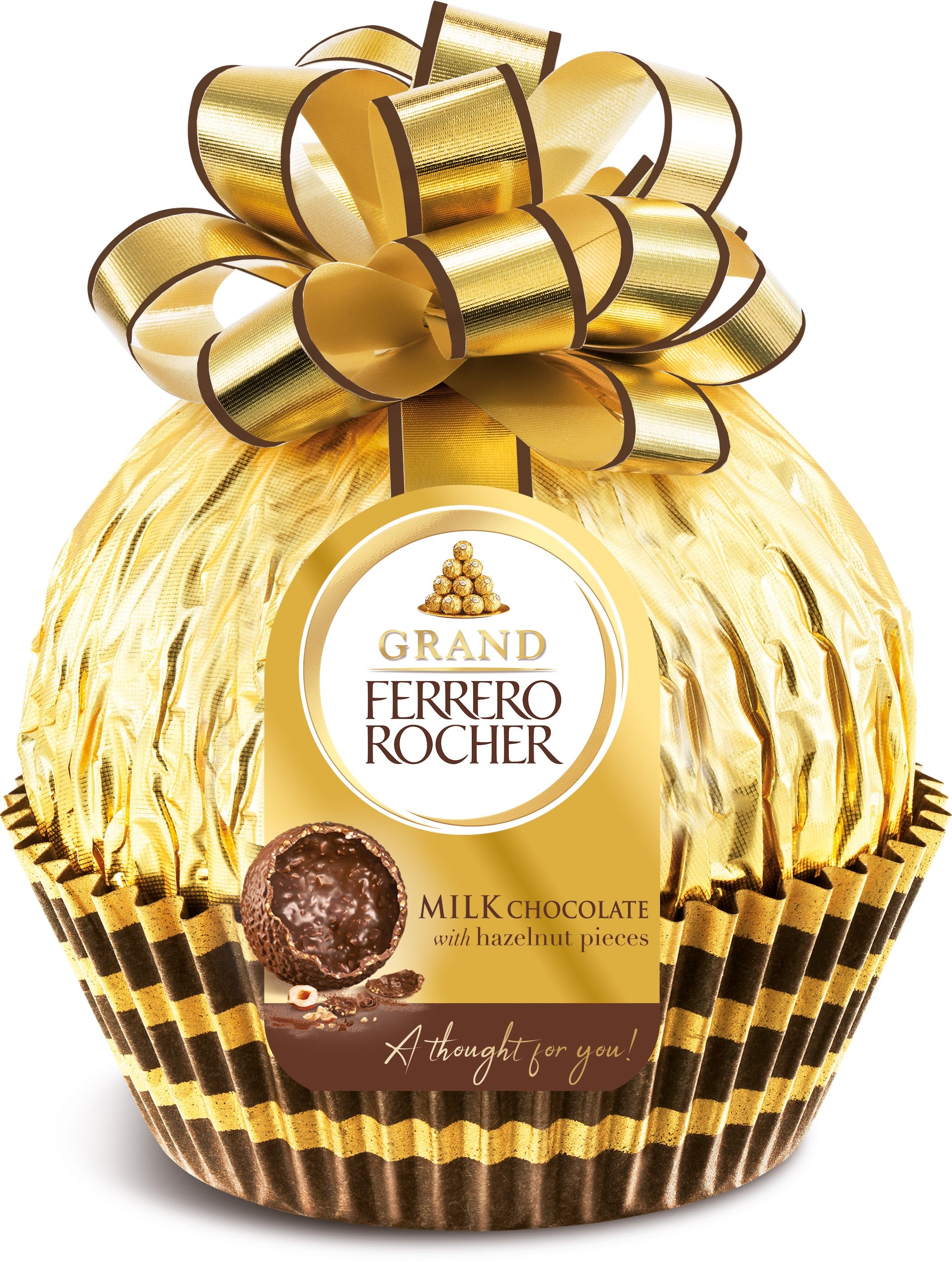 Ferrero Grand Rocher maitosuklaata hasselpähkinärouheella 125g Joulu
