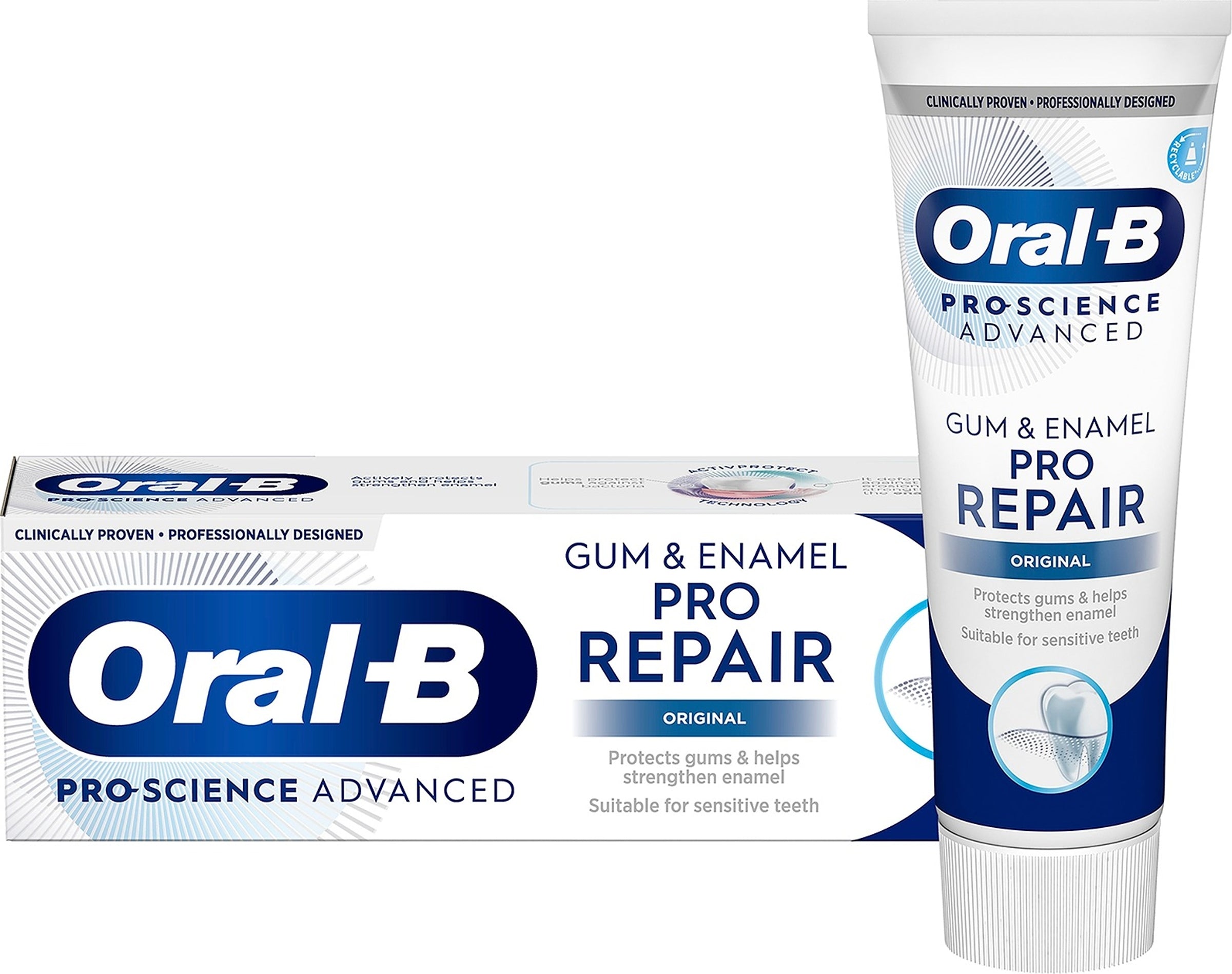 Oral-B hammastahna 75ml GumEnamel ProRep