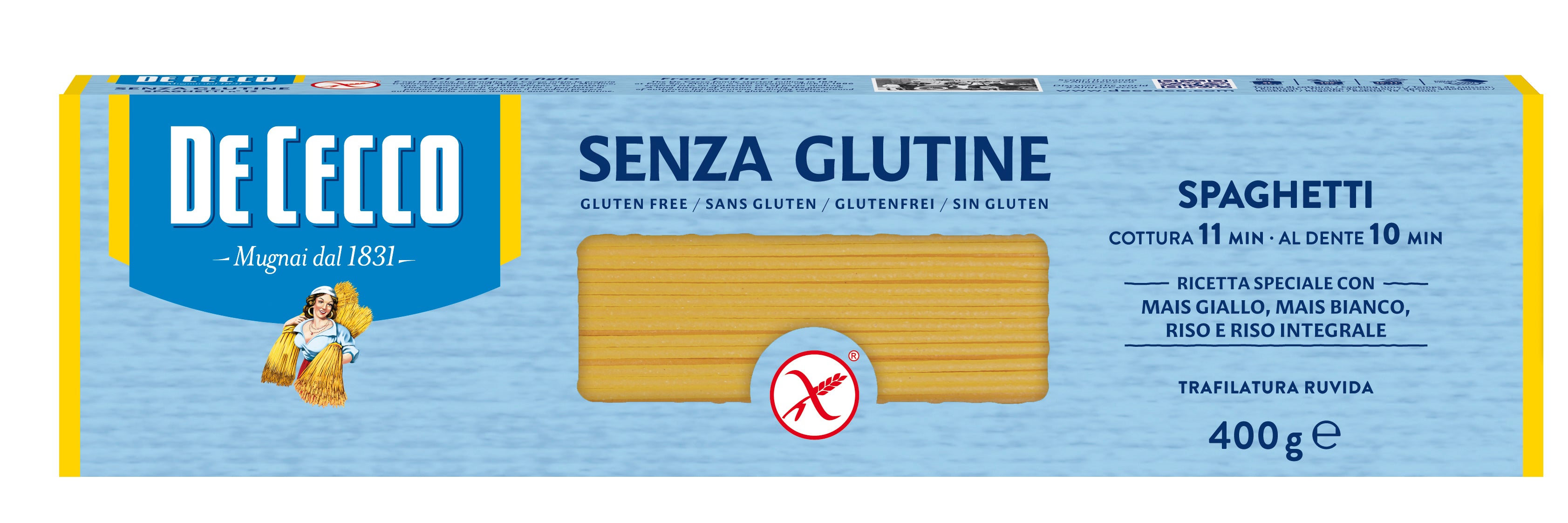 De Cecco Spaghetti Gluteeniton 400 g