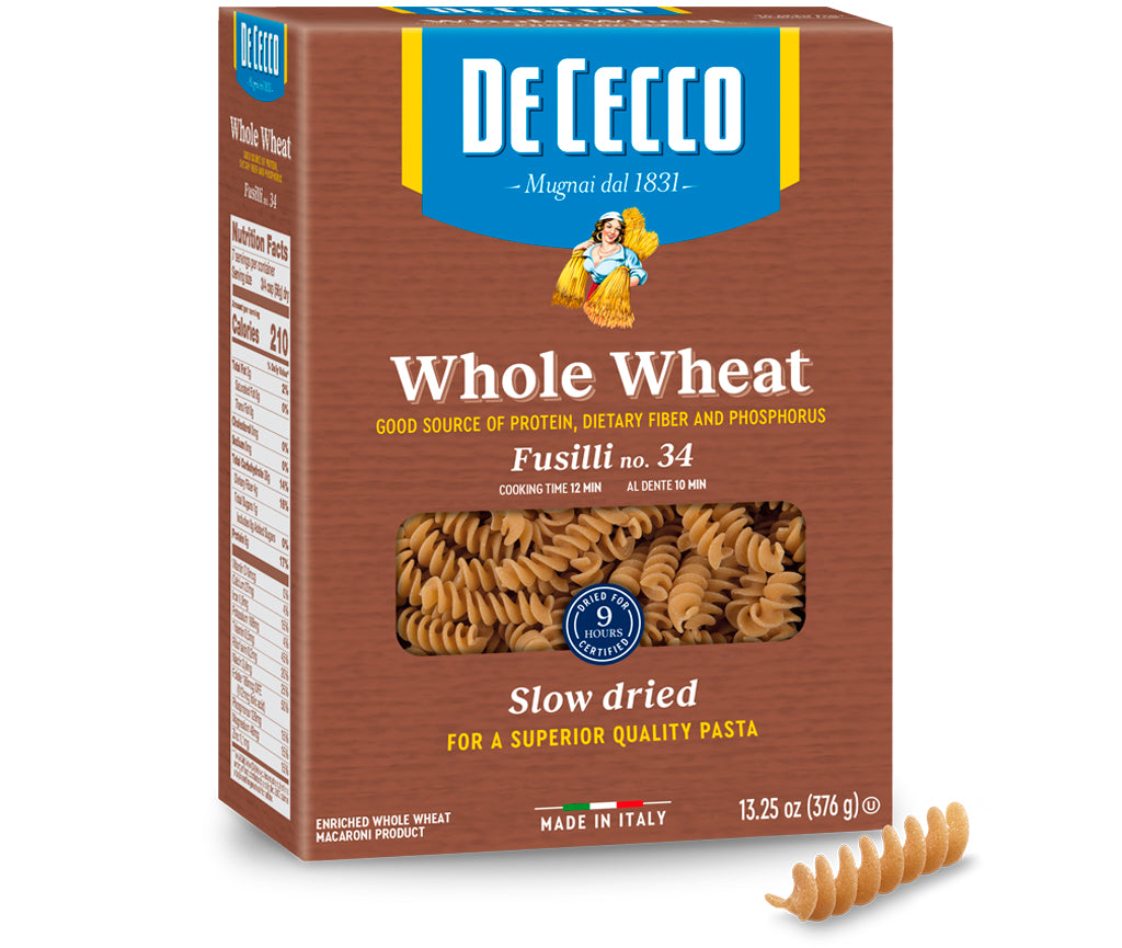 De Cecco Fusilli Täysjyväpasta 500g