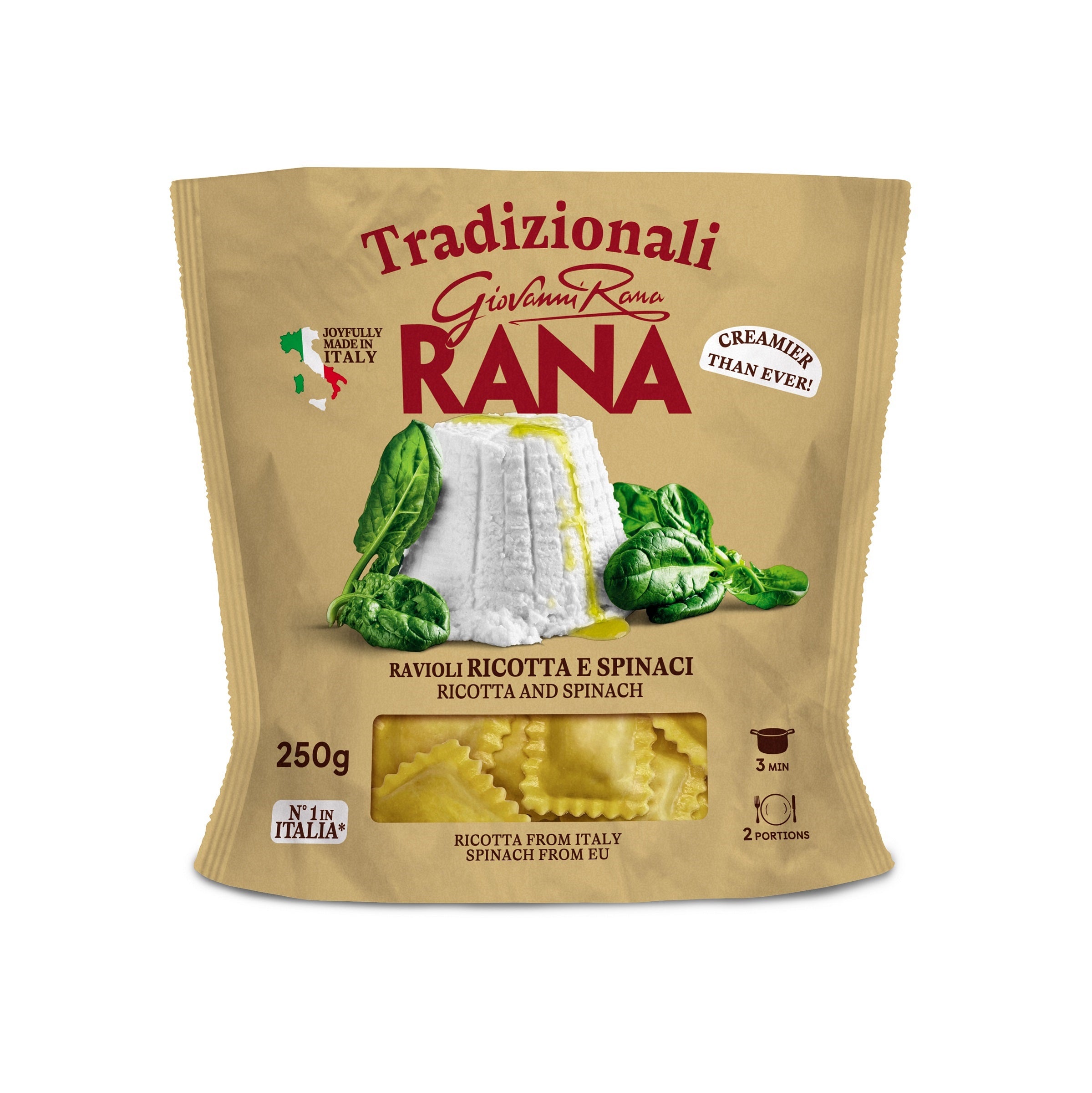 Rana Ravioli ricotta &amp; pinaatti 250g