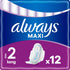 Always 12kpl Maxi Long 2 with wings terveysside