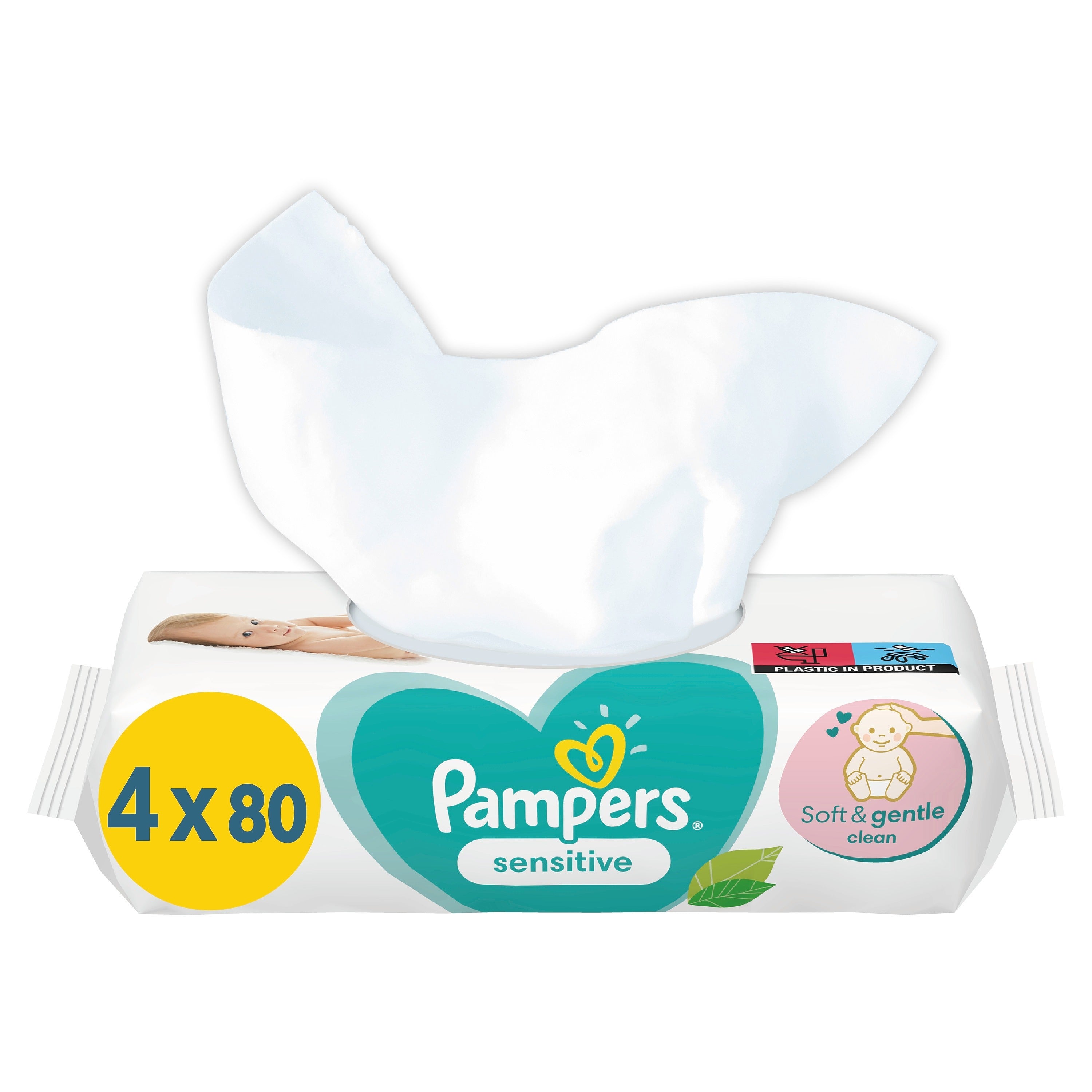 Pampers 320kpl Sensitive Baby Wipes puhdistuspyyhe