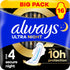 Always 16kpl Ultra Secure Night 4 with wings terveysside