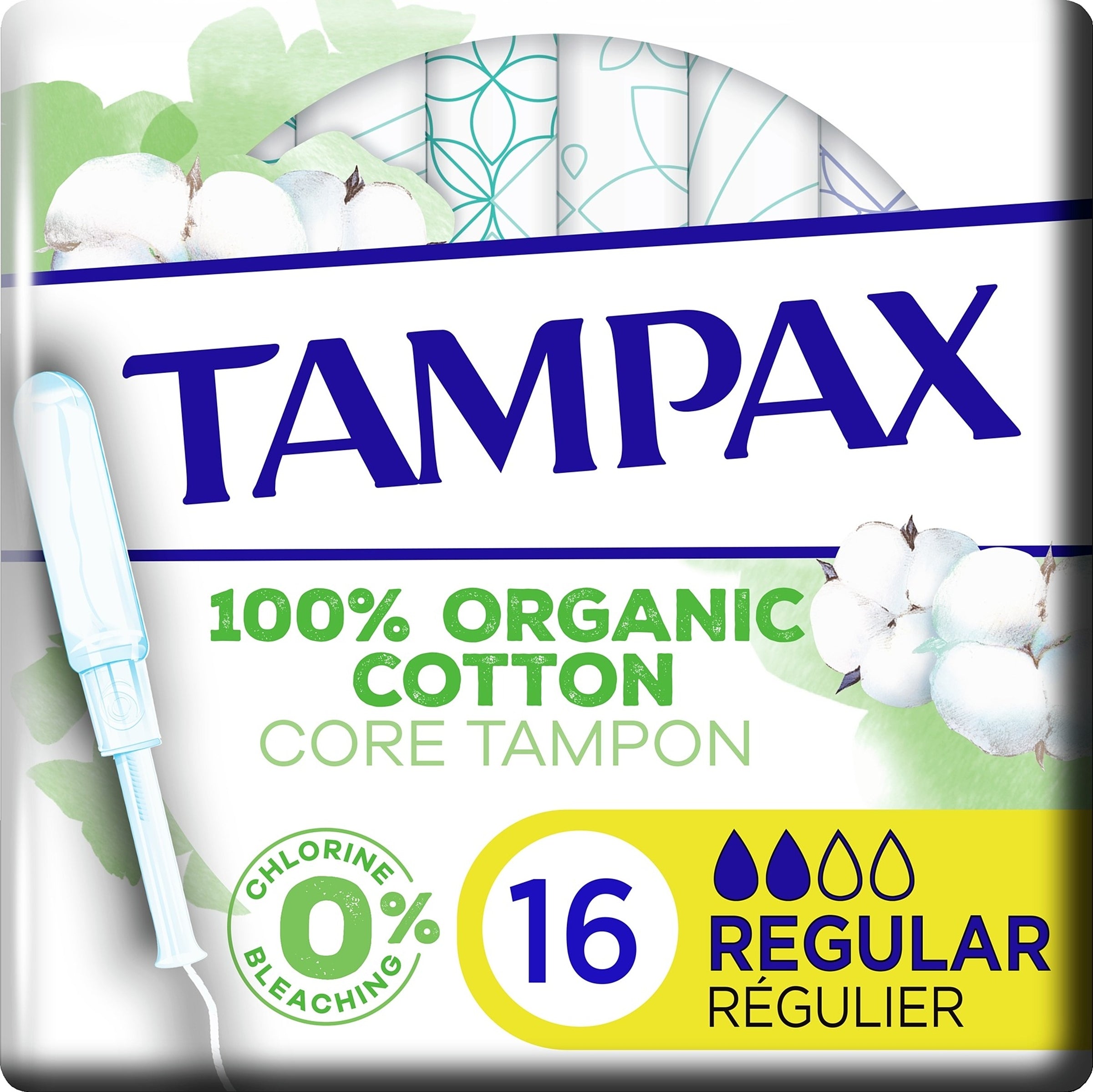 Tampax Organic Cotton Regular tamponi 16kpl