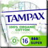 Tampax Organic Cotton tamponi 16kpl Supe