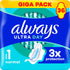 Always 36kpl Ultra Normal 1 siivekkeillä terveysside