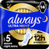 Always Ultra Secure Night Extra S5 avec ailes Terveysside