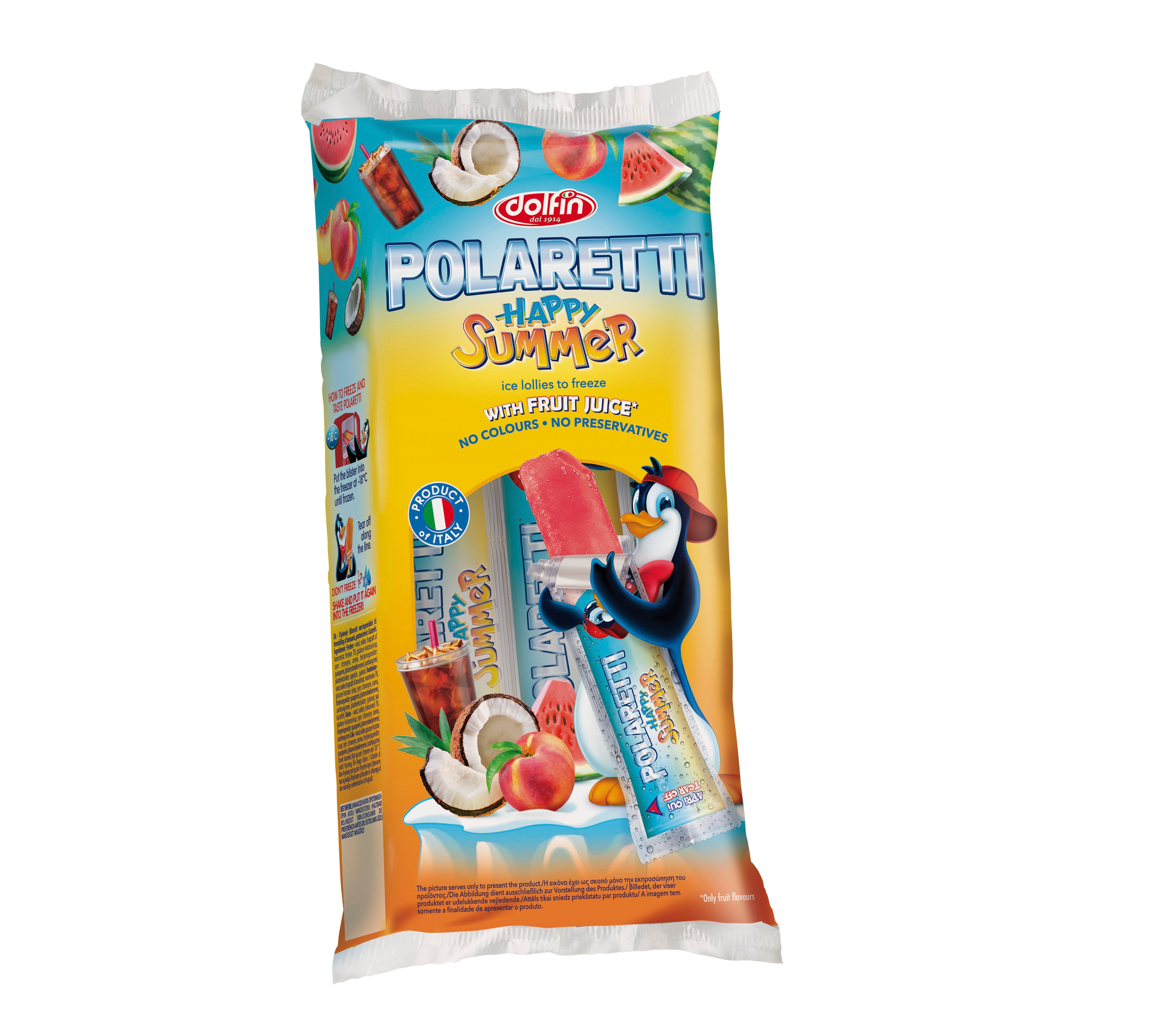 Polaretti Happy Summer mehujää 10 kpl/400 ml