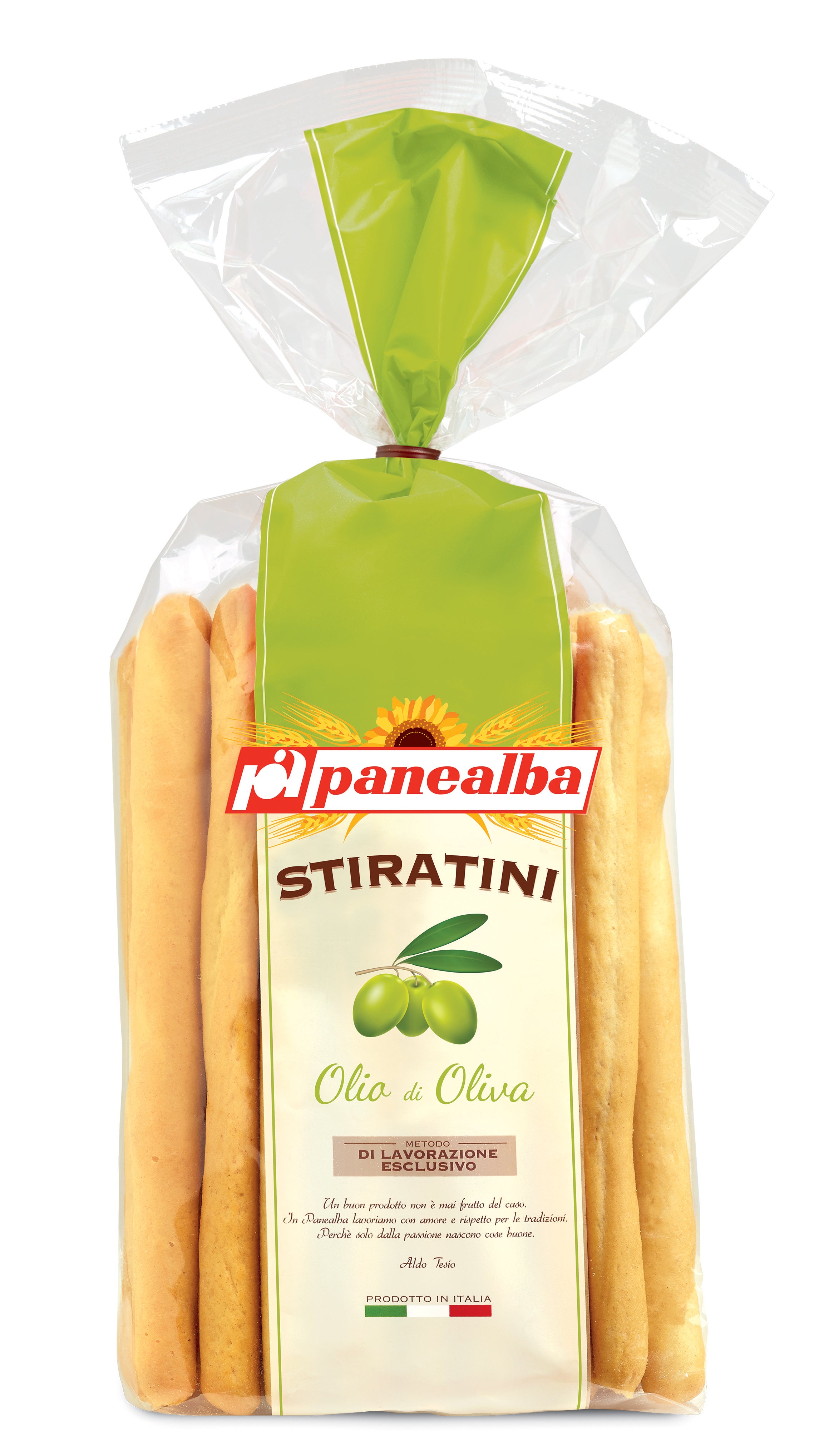 Panealba 250g leipätikku stiratini oliiviöljy