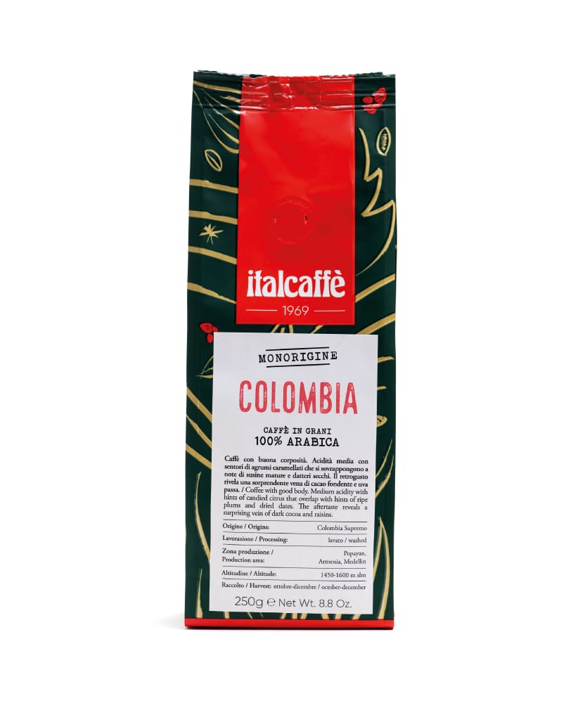 Italcaffe Colombia espressokahvipapu 250g 100% arabica