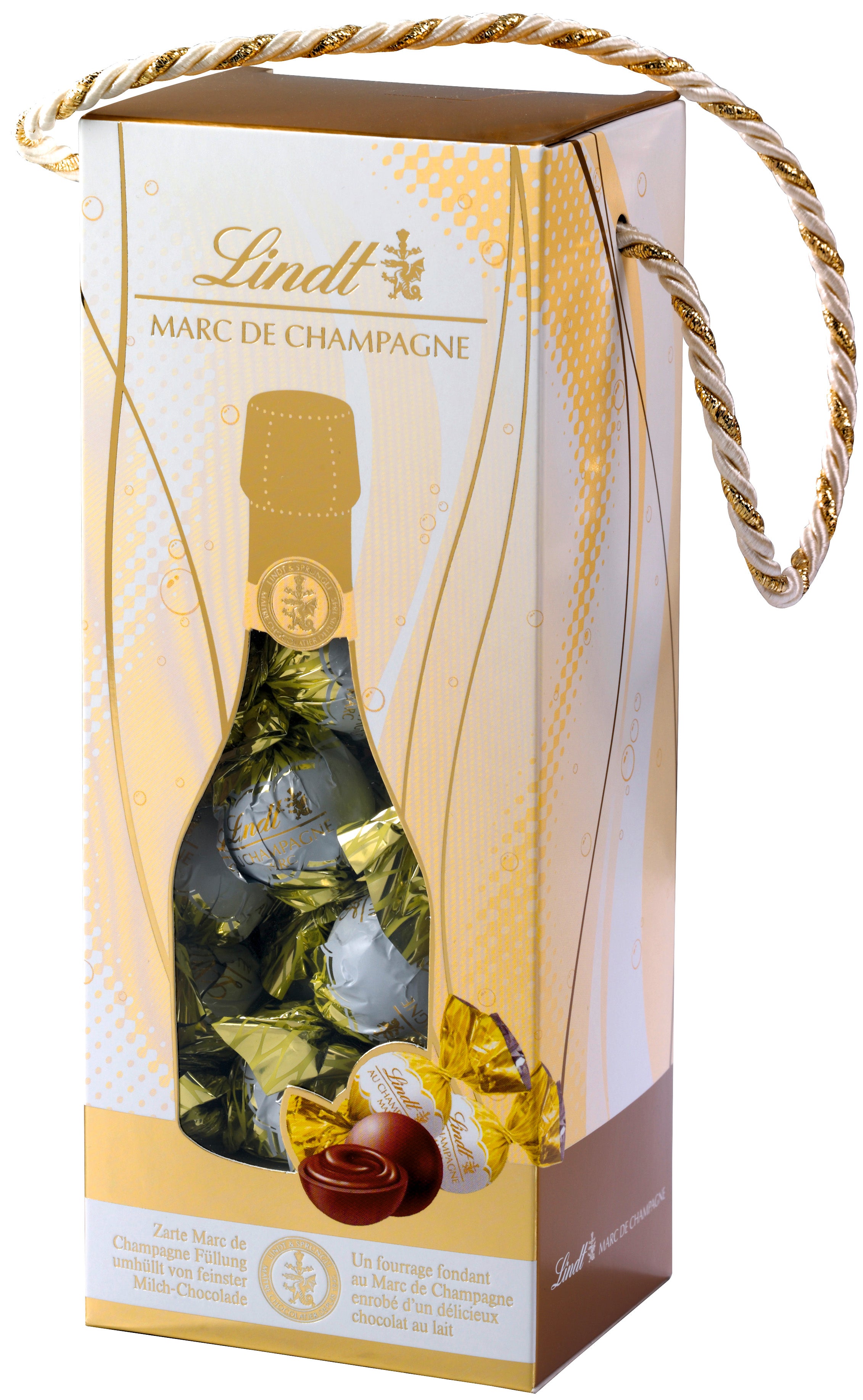 Lindt Marc de Champagne täyte maitosuklaakuula 350g