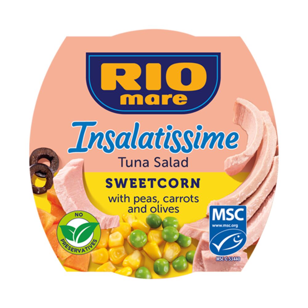 Rio Mare Insalatissime MSC tonnikala valmissalaatti maissilla 160g