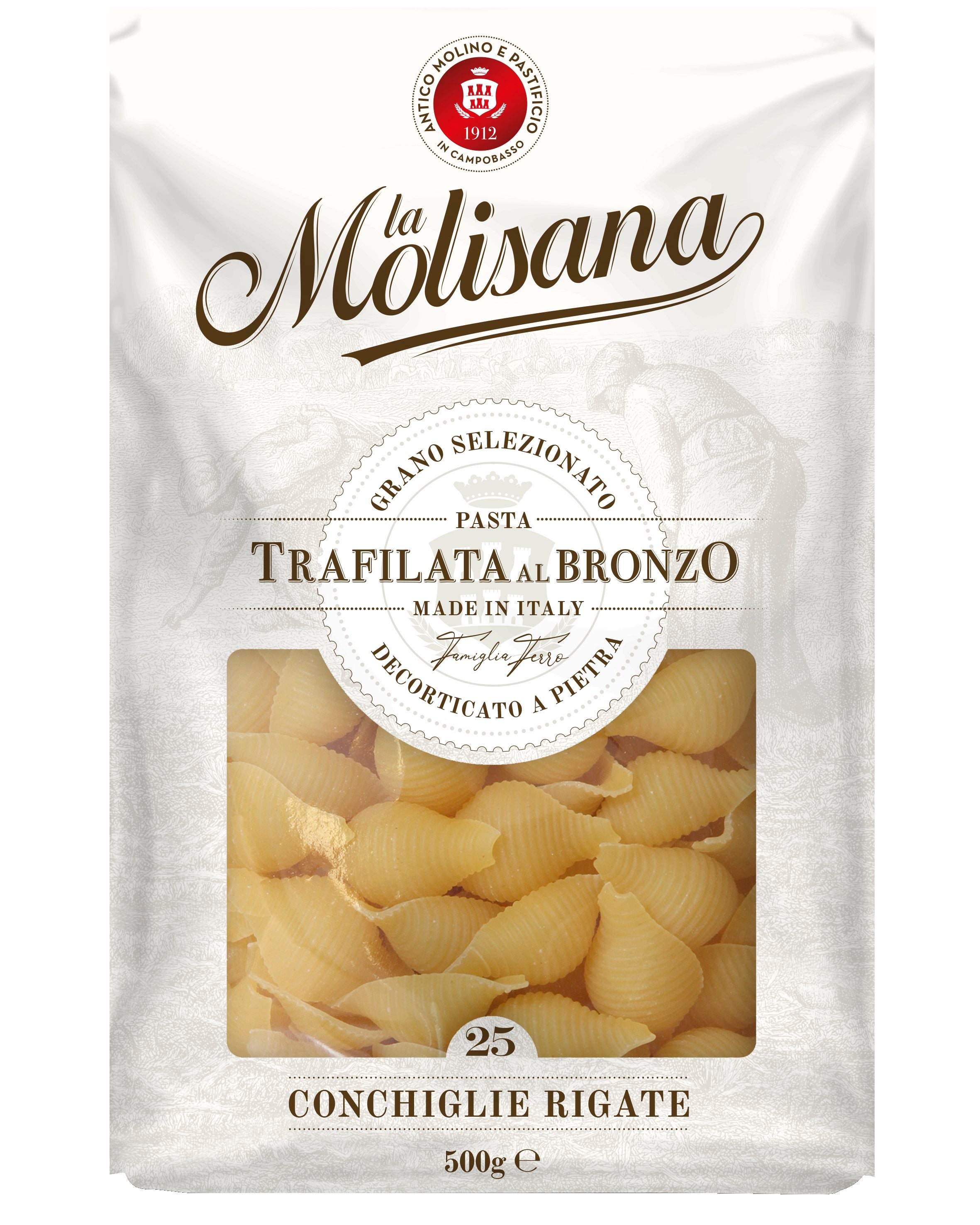 La Molisana Conchiglie Rigate N°25 500g