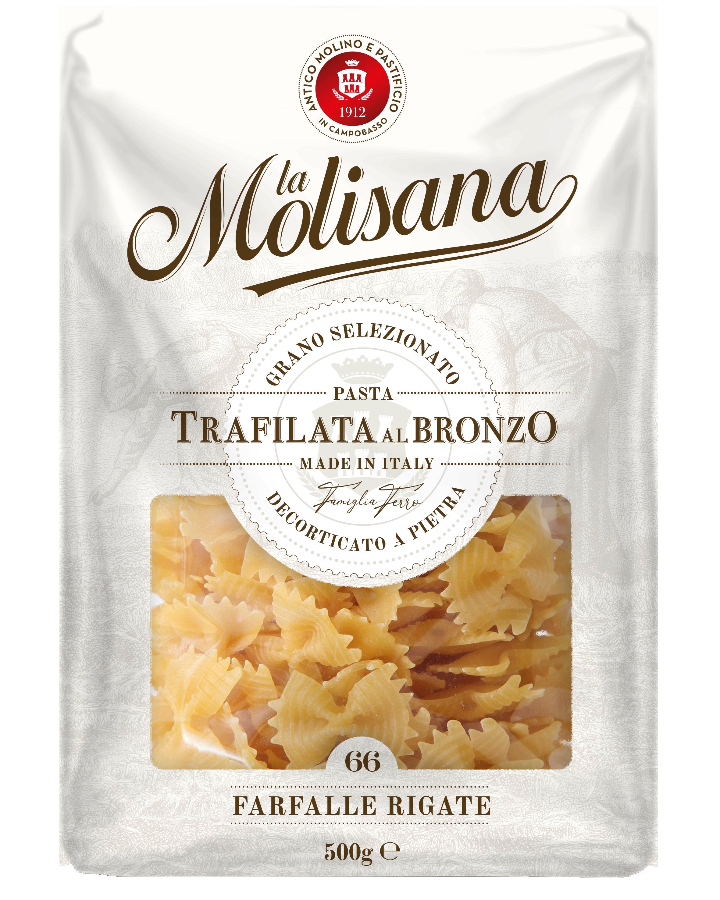 La Molisana Farfalle Rigate N°66 500g
