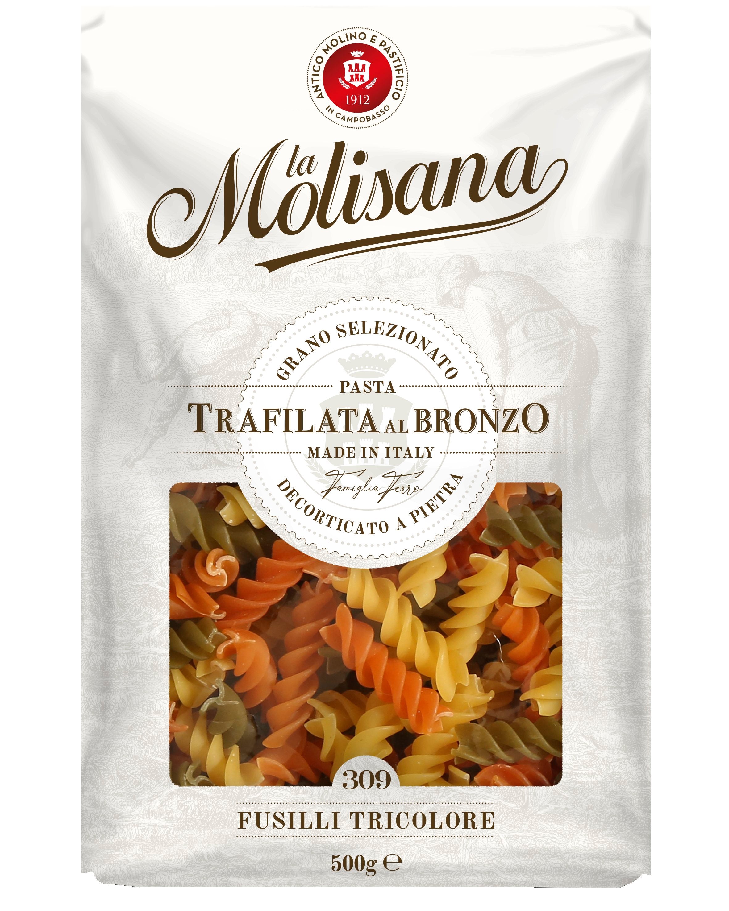 La Molisana Fusilli Tricolori N°309 500g