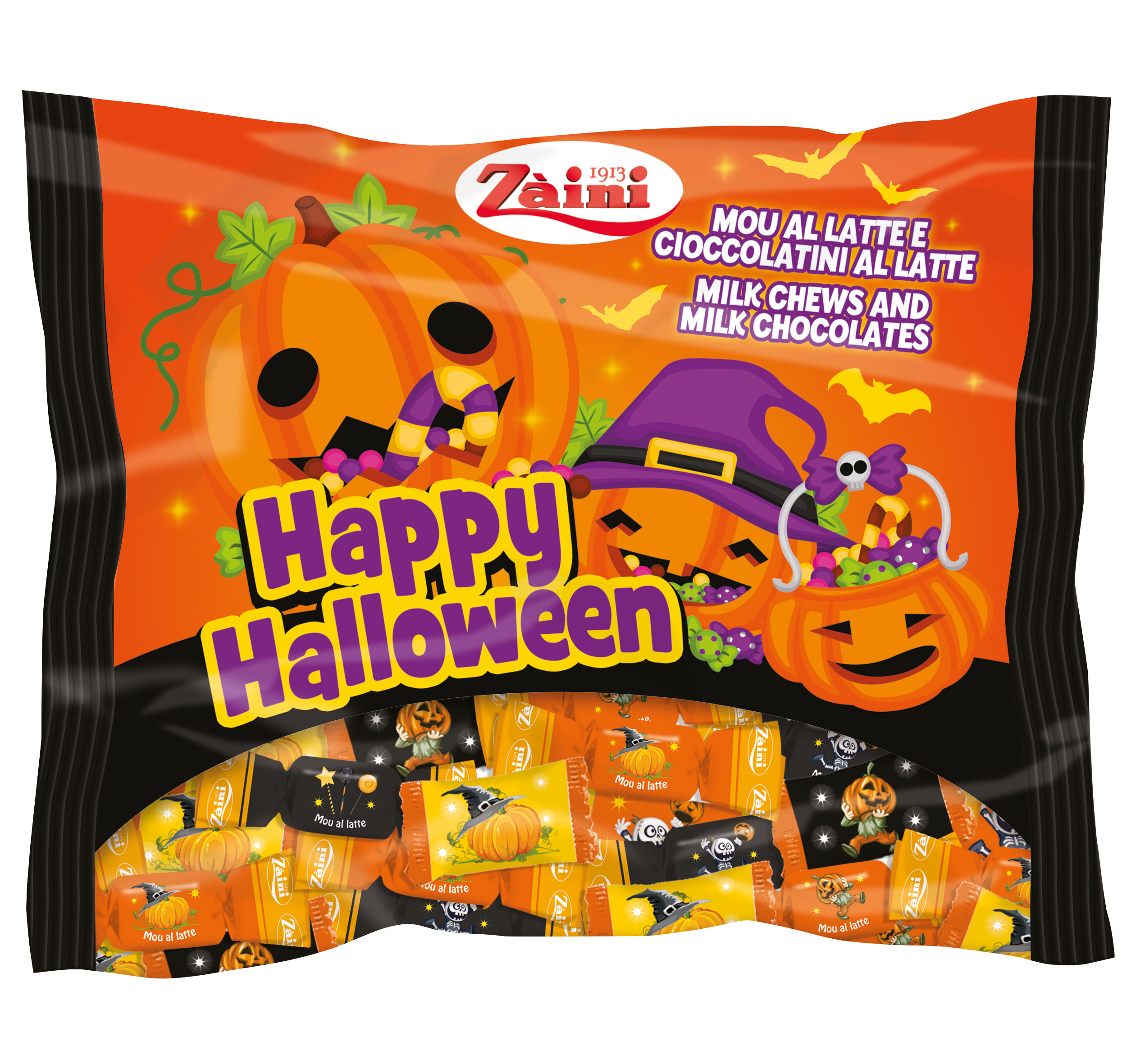 Zaini Happy Halloween suklaa-toffeesekoitus 225g
