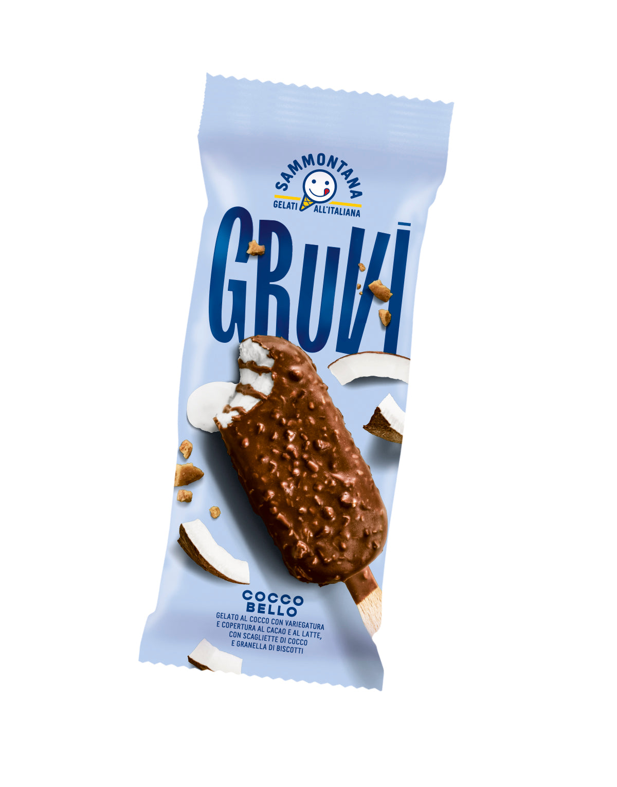 Sammontana Gruvi Kookos jäätelöpuikko 60g/75ml