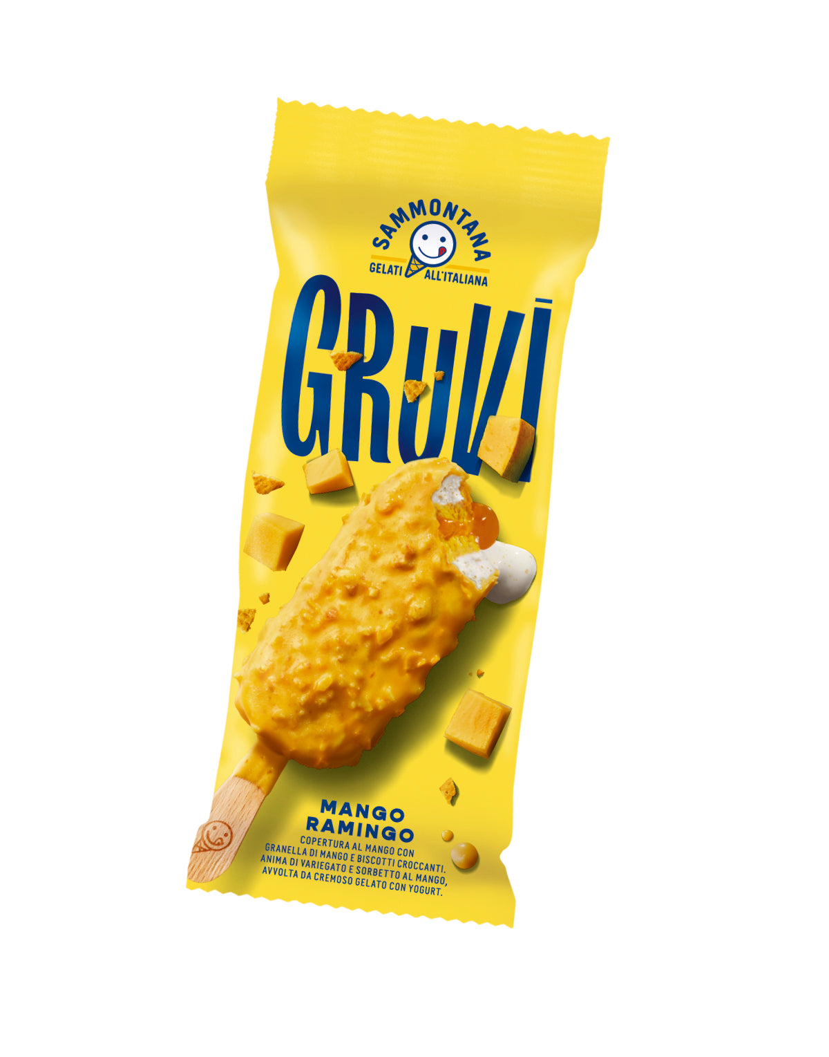 Sammontana Gruvi Mango jäätelöpuikko 60g/75ml