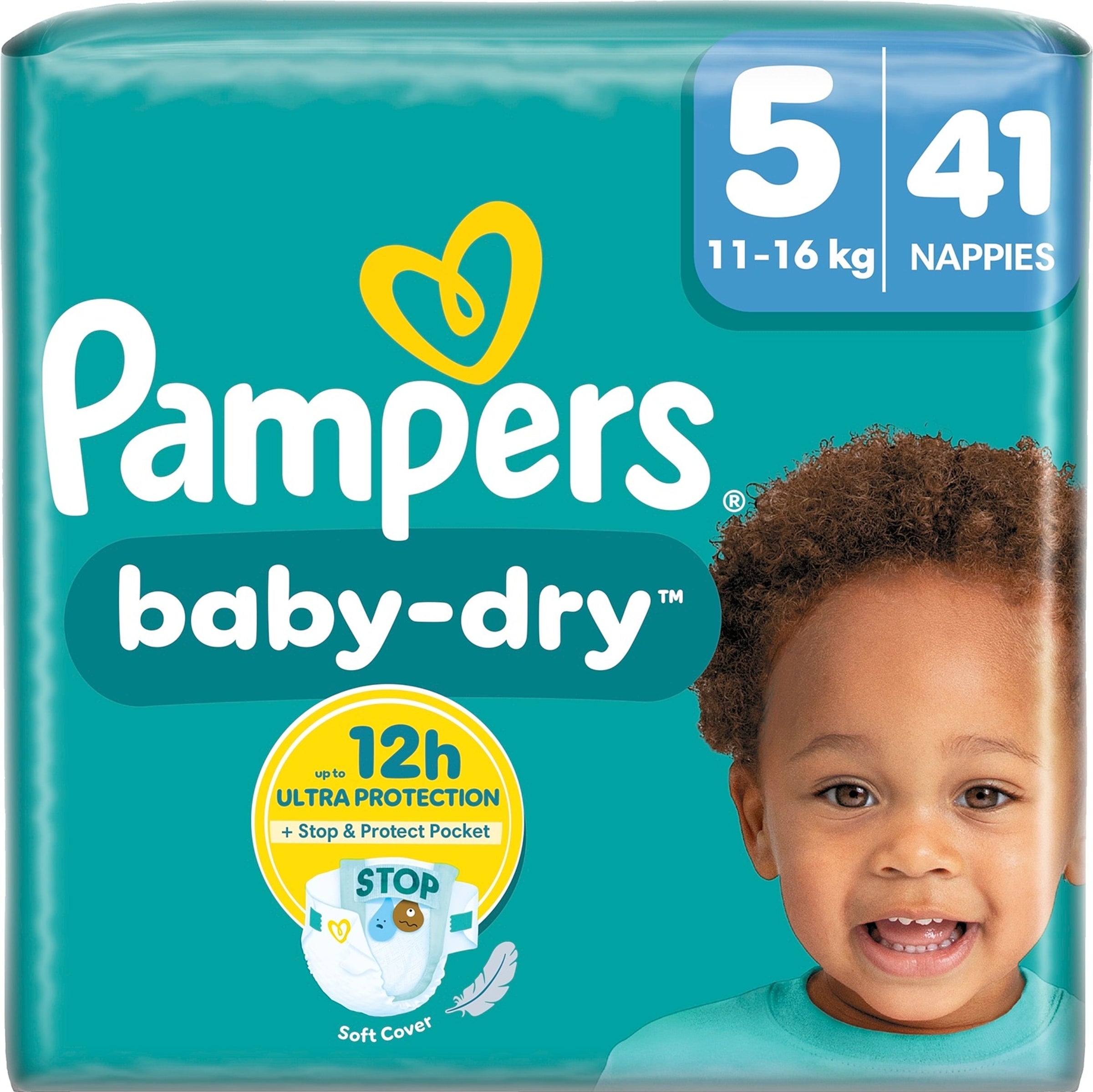 Pampers Baby Dry S5 11-16kg 41kpl vaippa