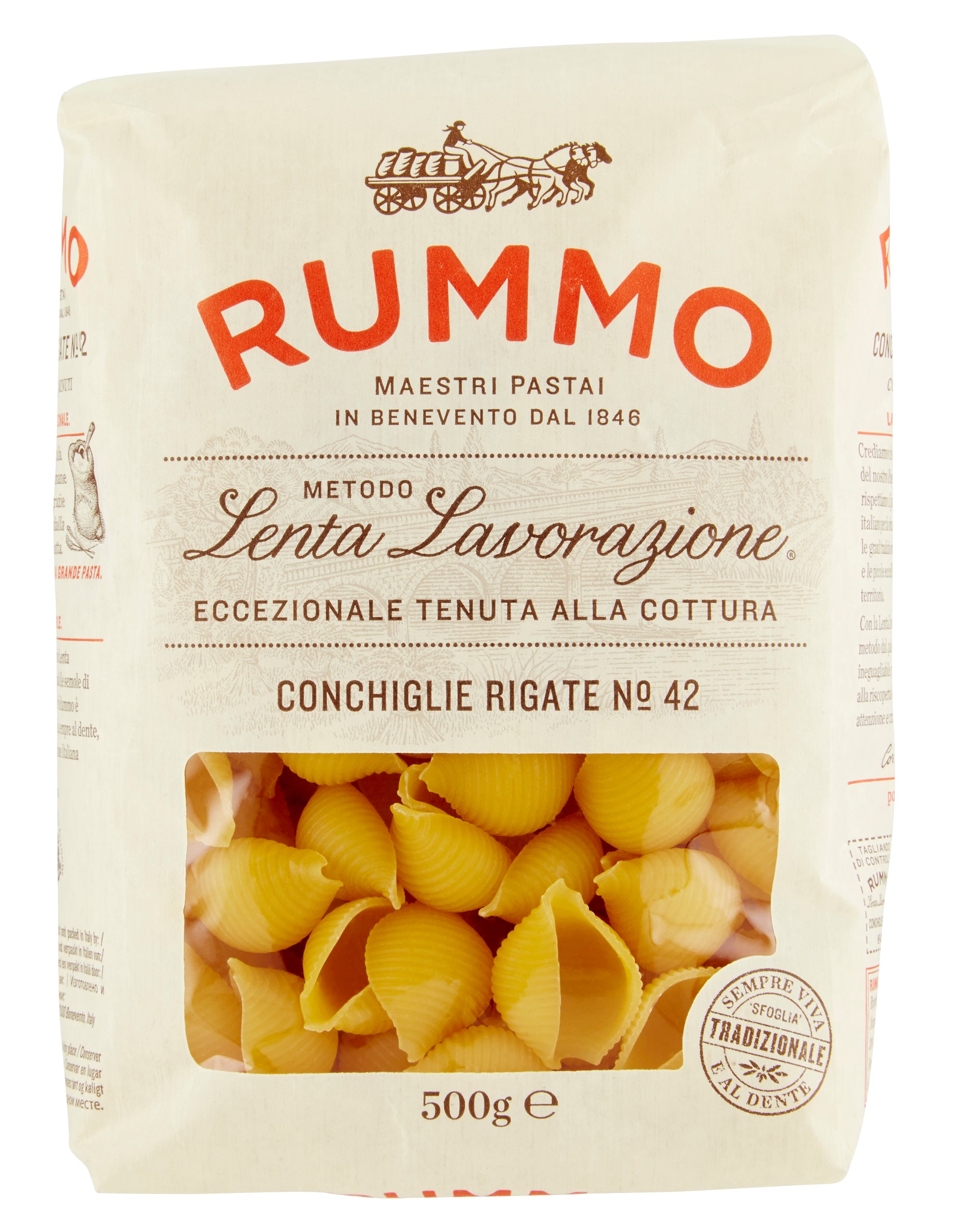 Rummo Conchiglie Rigate pasta no 42 500g