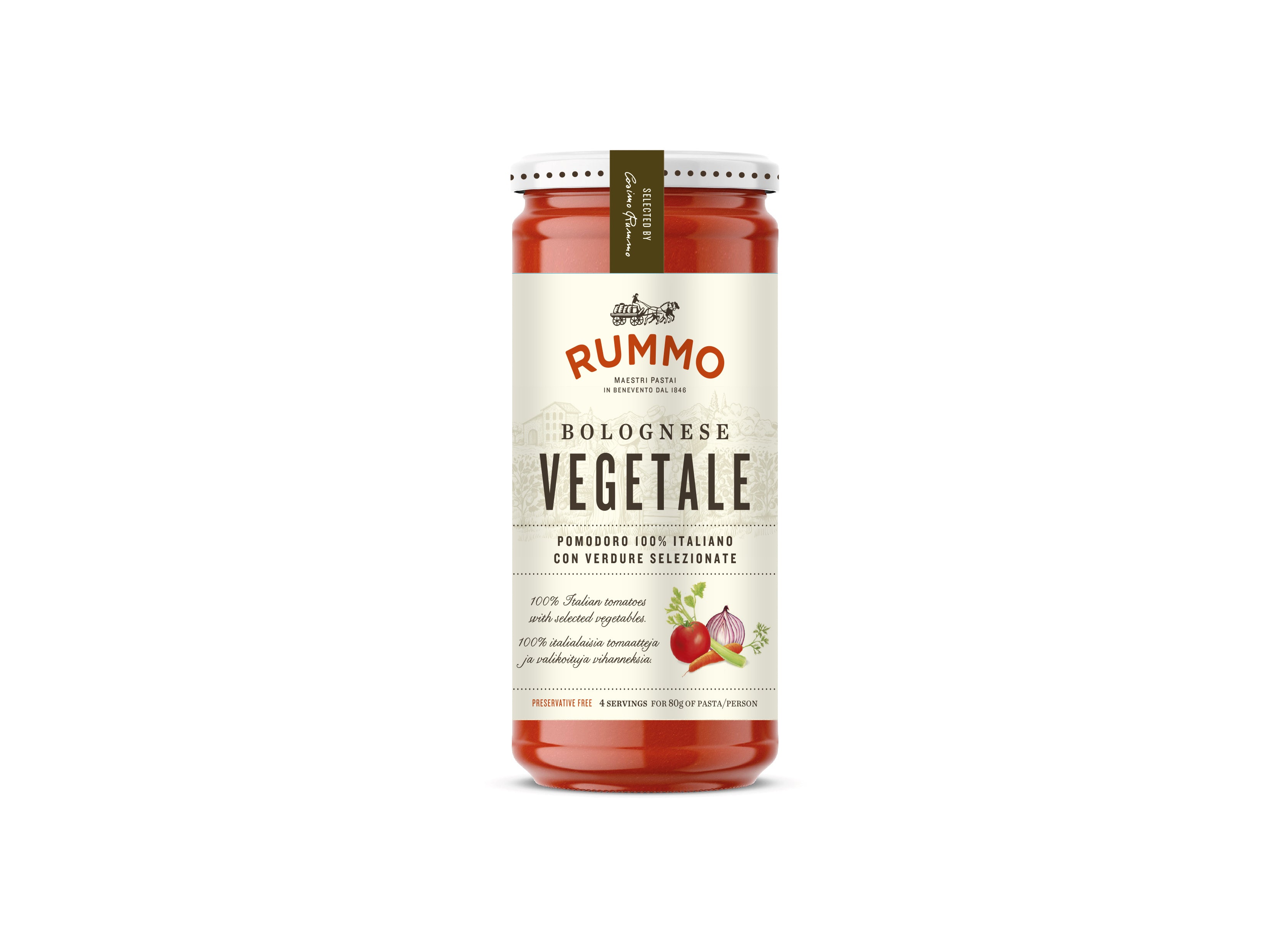 Pastakastike végétal à la bolognaise Rummo 340g