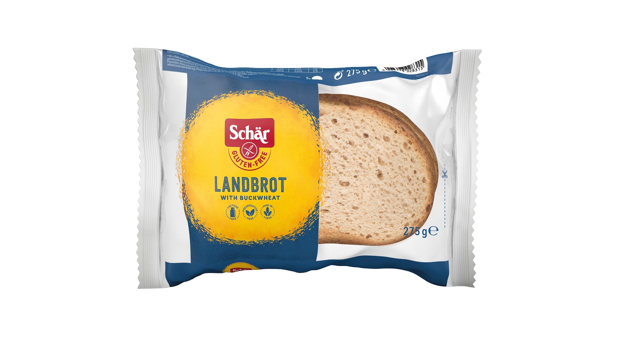 Schär Landbrot maalaisviipaleleipä 275g GTON