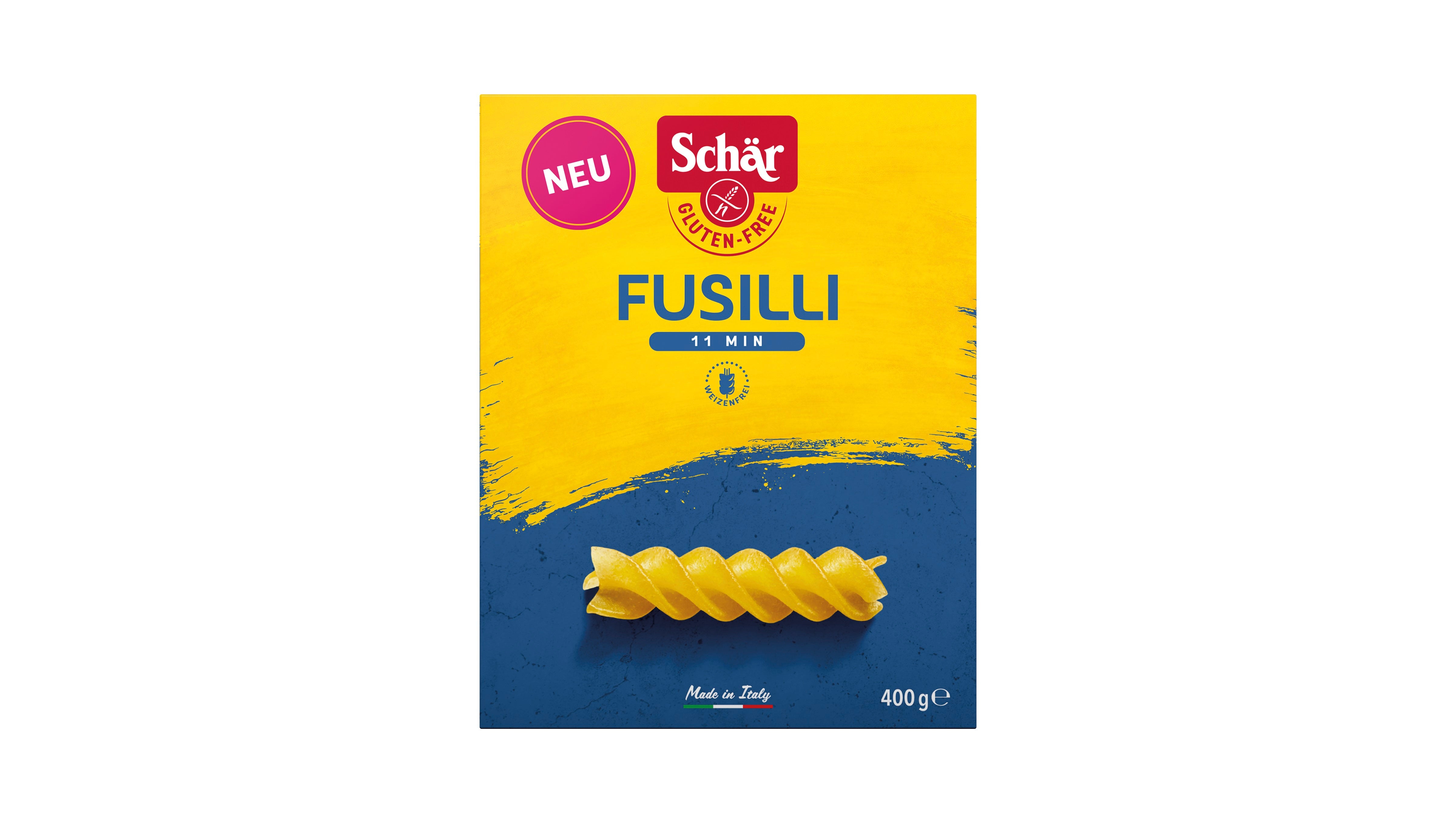 Schär Fusilli pasta gluteeniton 400g