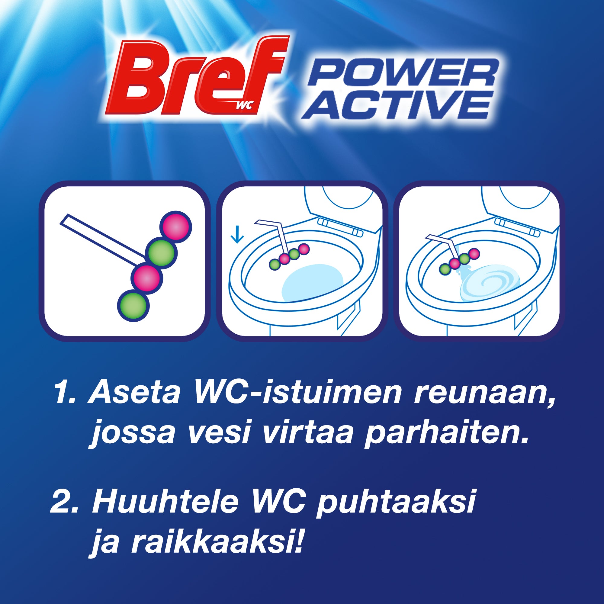 Bref PowerActive wc-raikastin 50g Hawaii