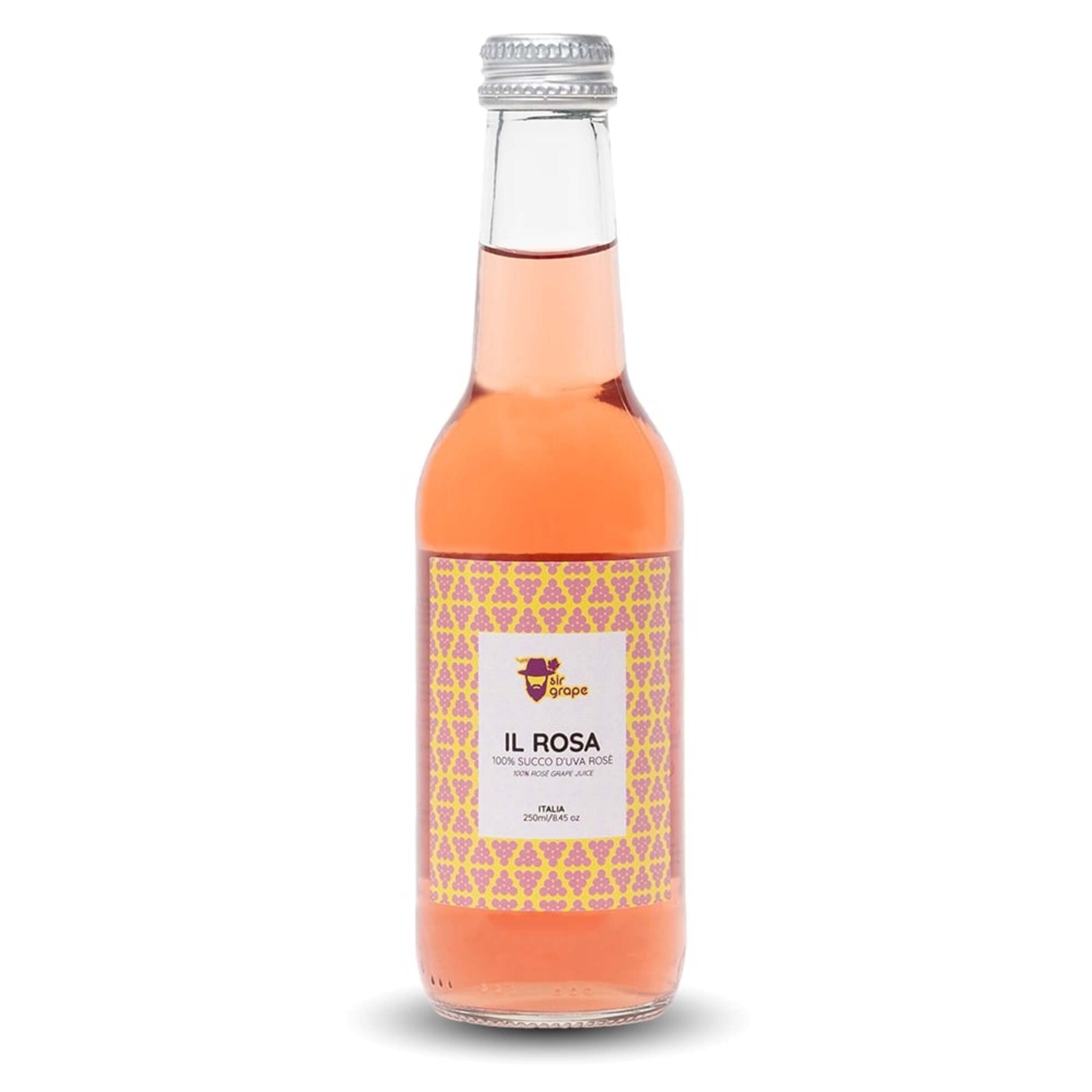 Sir Grape 100% Rosé grape juice 25 cl pullo