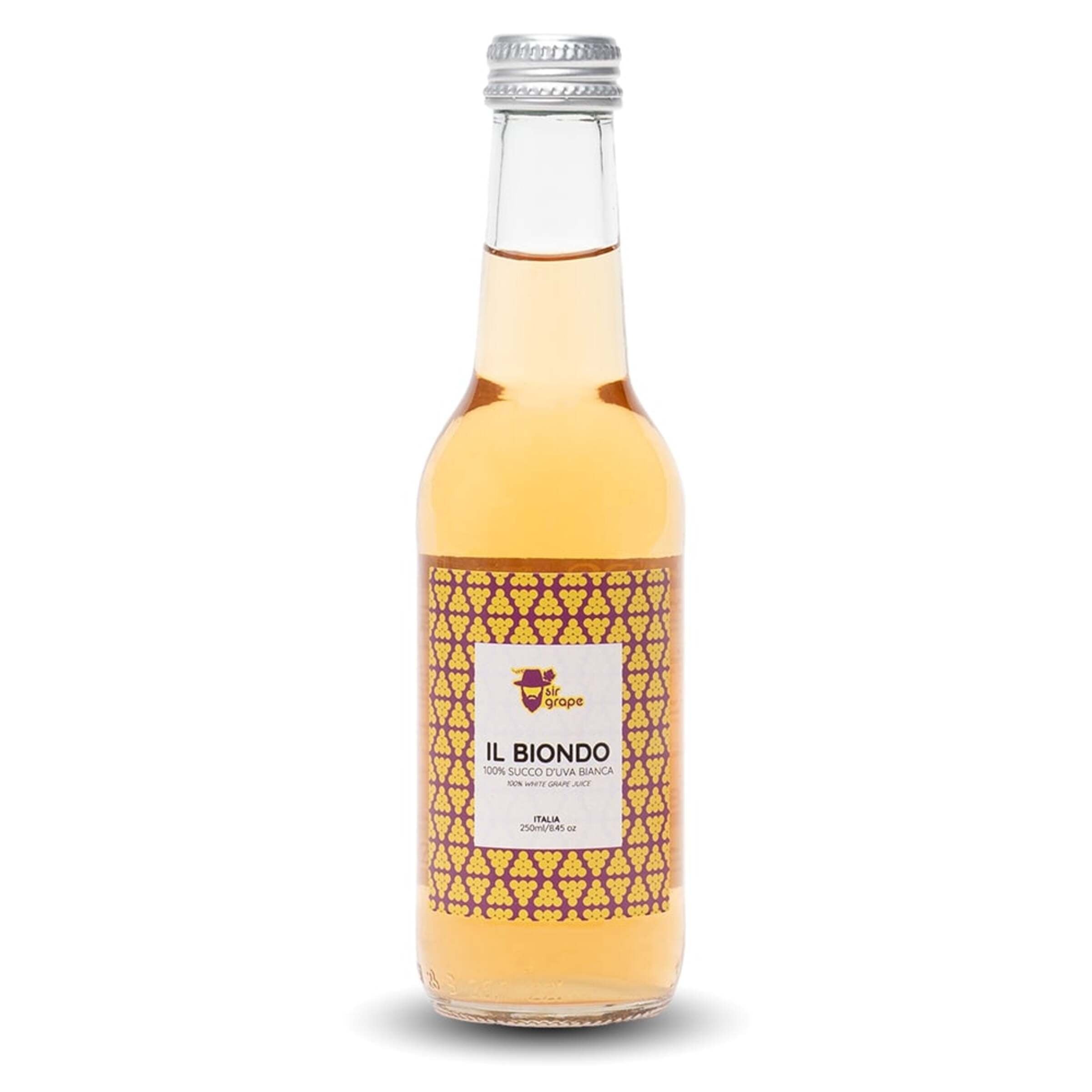 Sir Grape 100% white grape juice 25 cl pullo