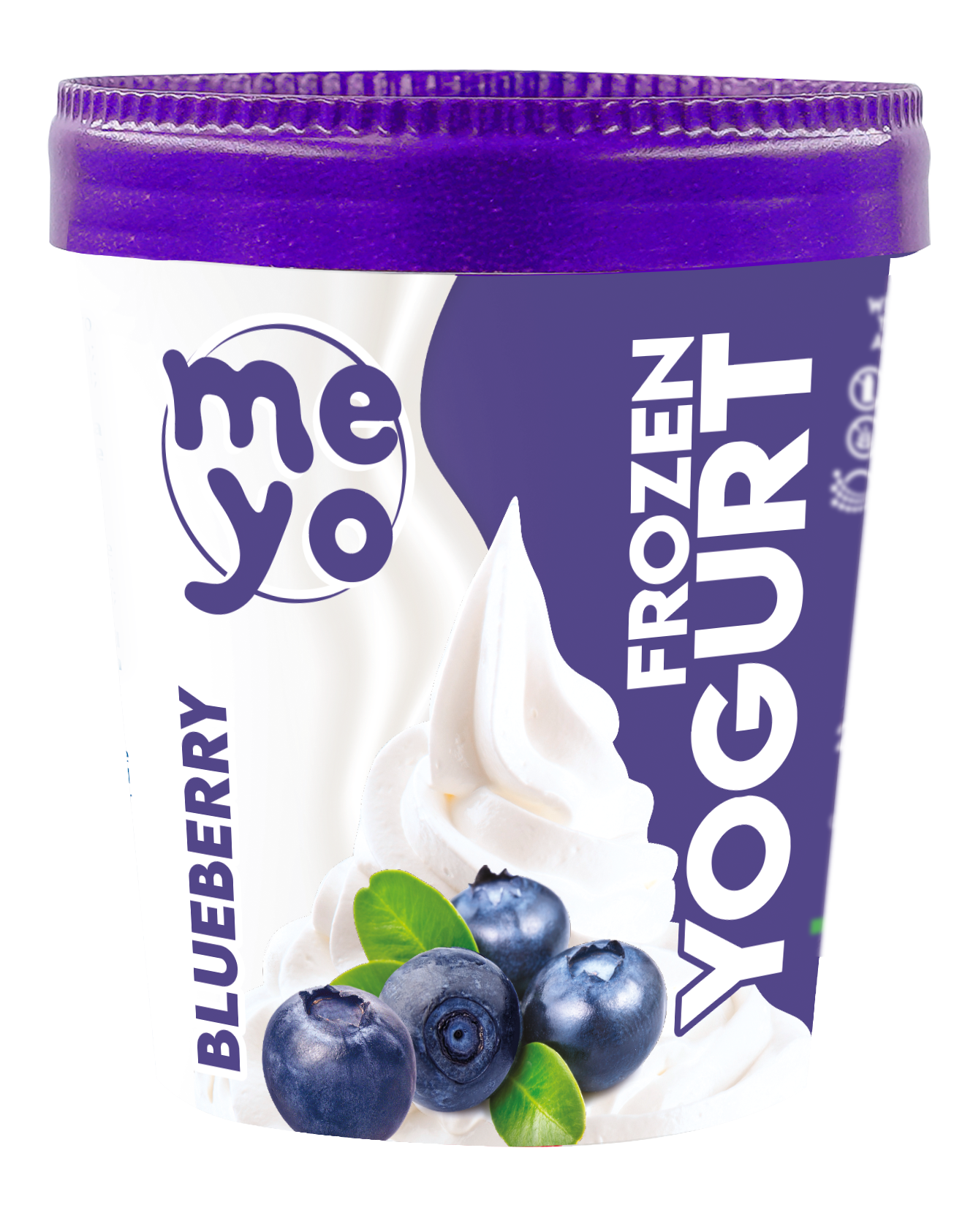 Meyo Laktoositon jogurttijäätelö mustikka 500ml