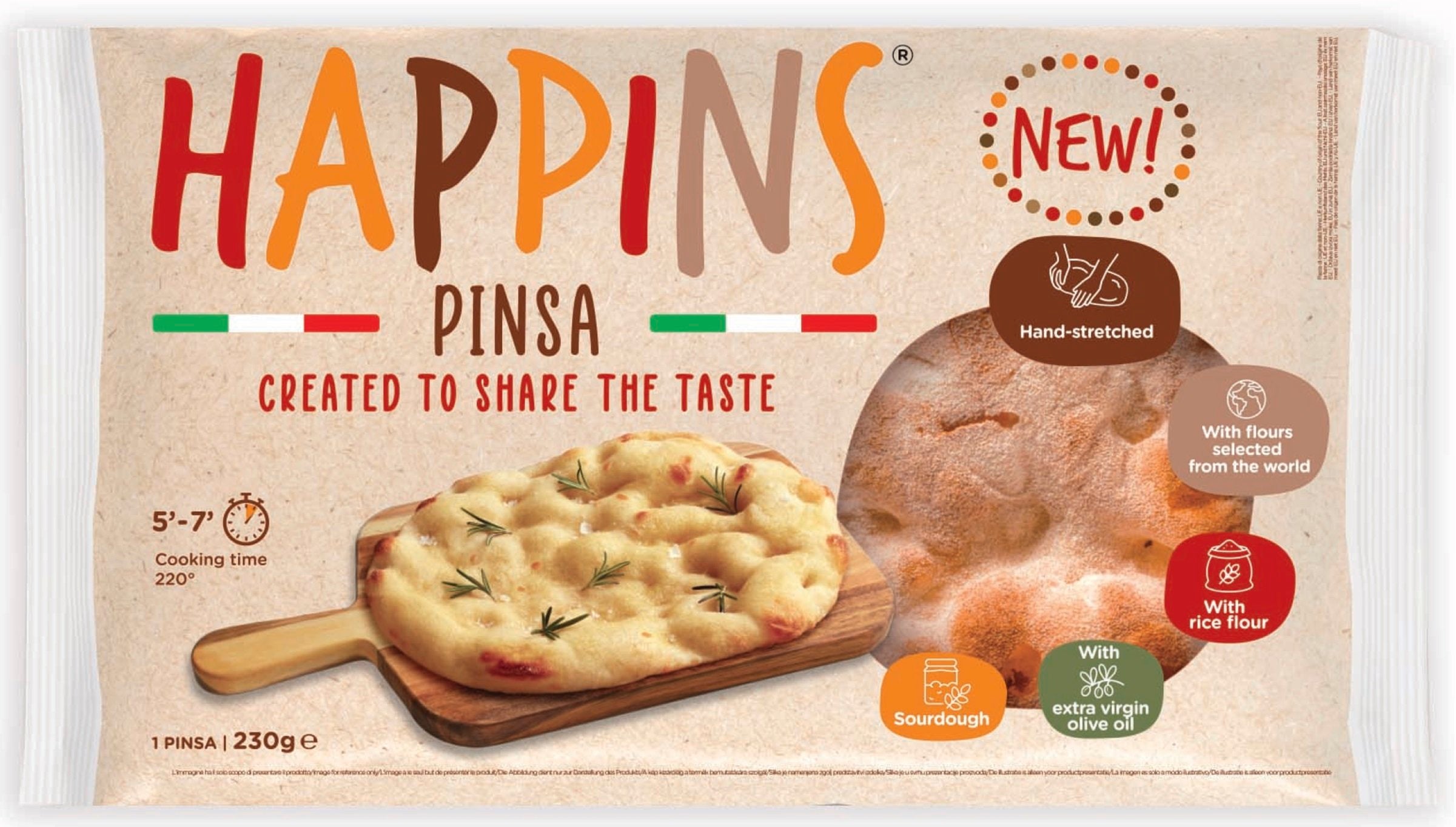 Happins Pinsa 230 g