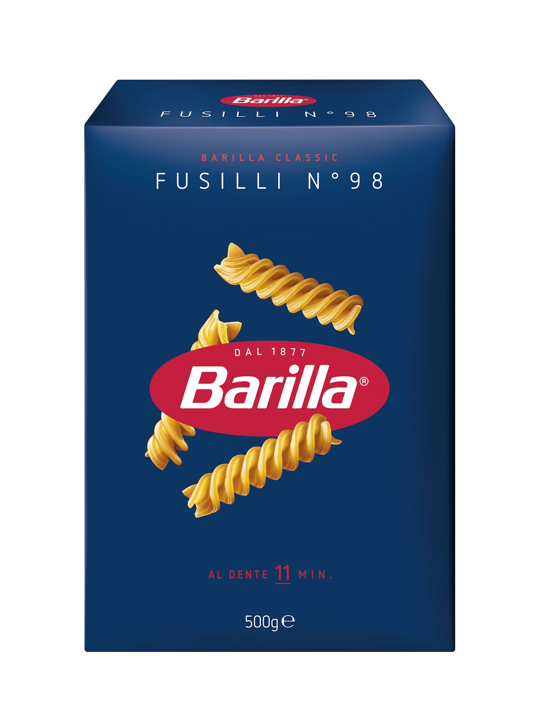 Barilla Fusilli No98 durum wheat pasta 500g