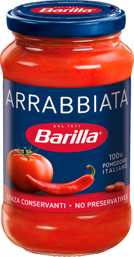 Barilla Arrabbiata voimakasmausteinen pastakastike 400g