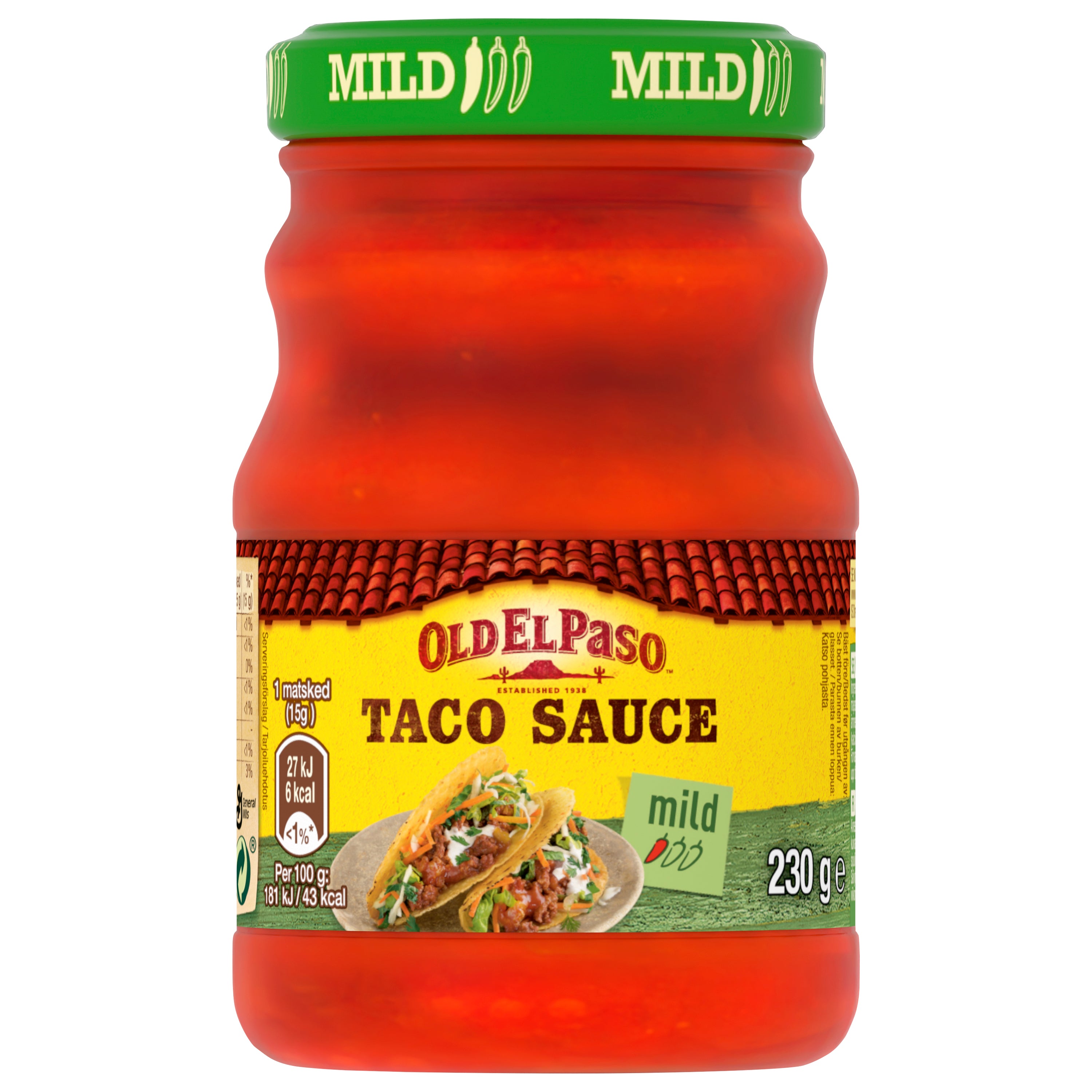 Old El Paso 230g Mild Taco Sauce