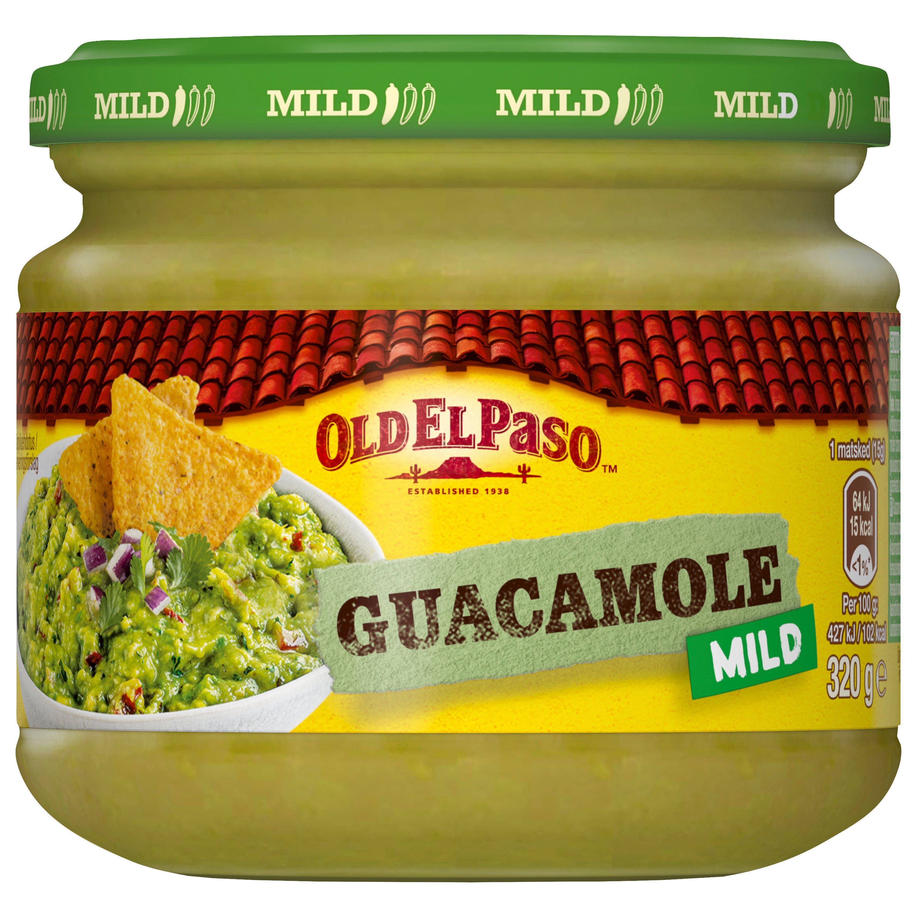 Trempette guacamole à la salsa Old El Paso 320g
