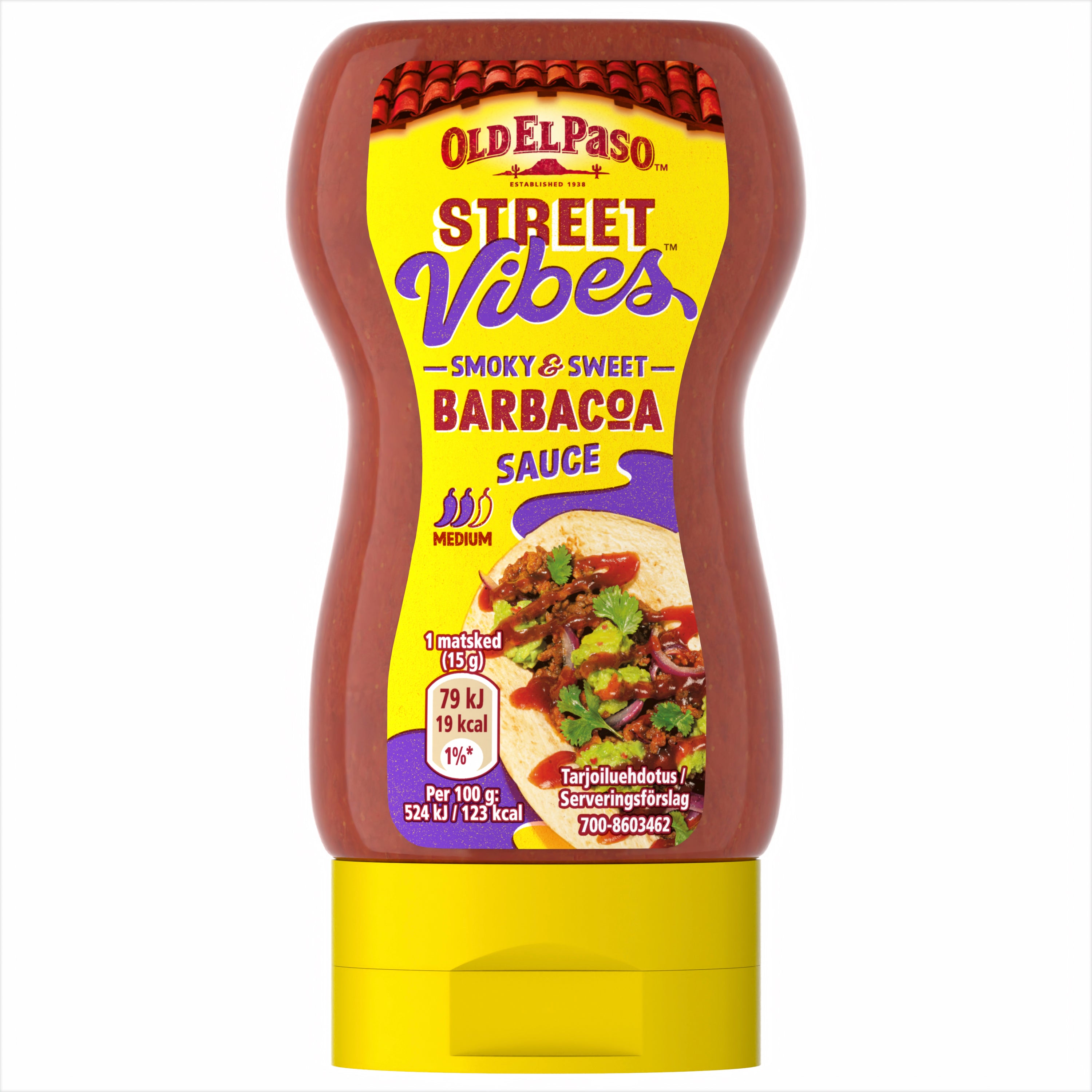 Old El Paso Street Vibes Smoky&amp;Sweet Barbacoa Kastike 263 g