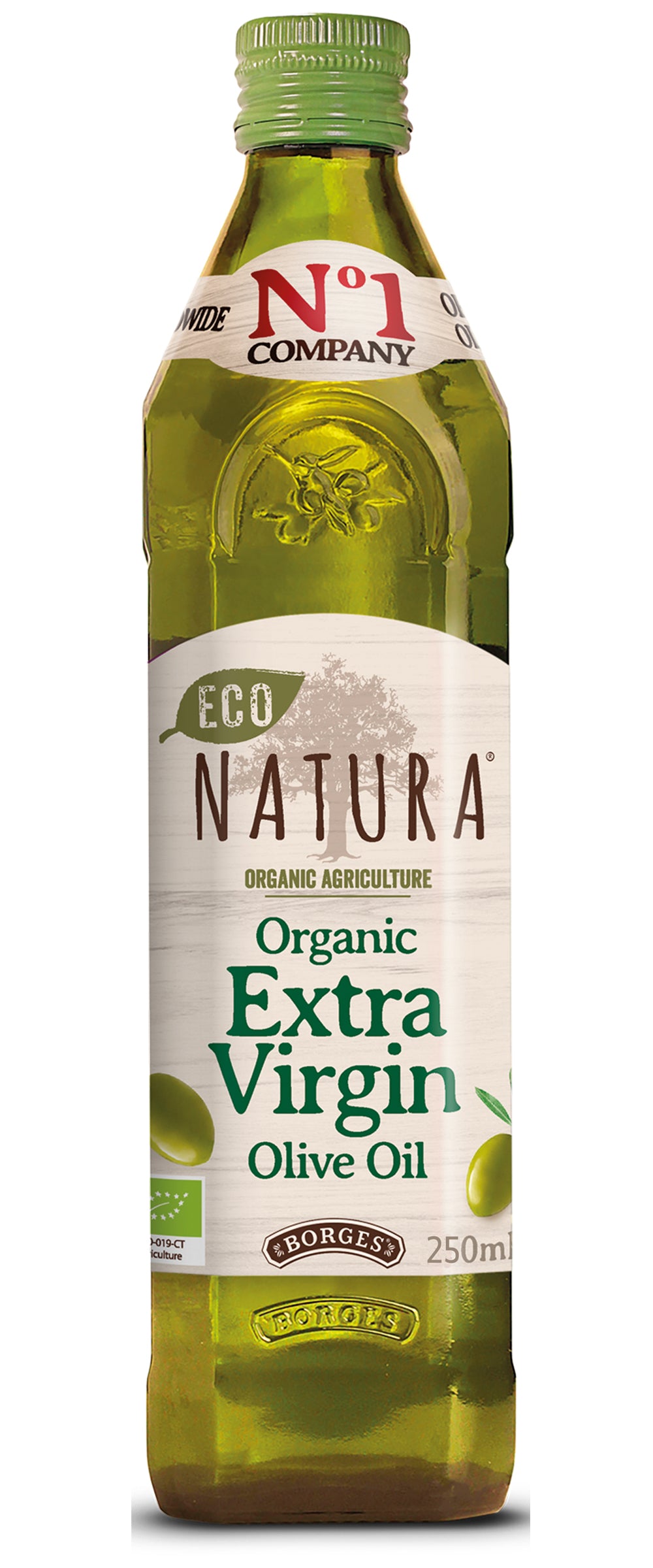 250ml Borges Luomu ekstra-neitsytoliiviöljy